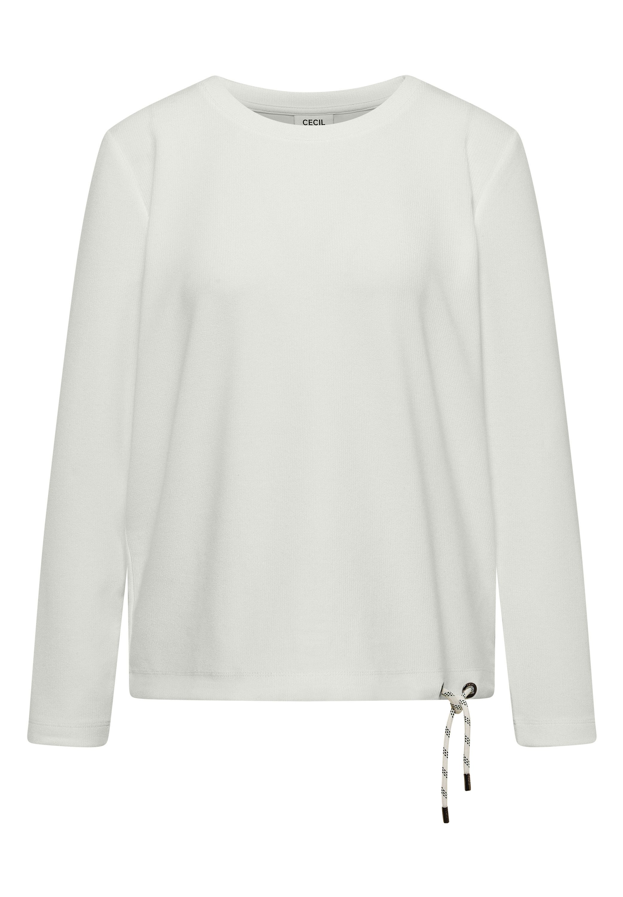 CECIL Langarmshirt mit Tunnelzug am Saum – Bild 4 von 5