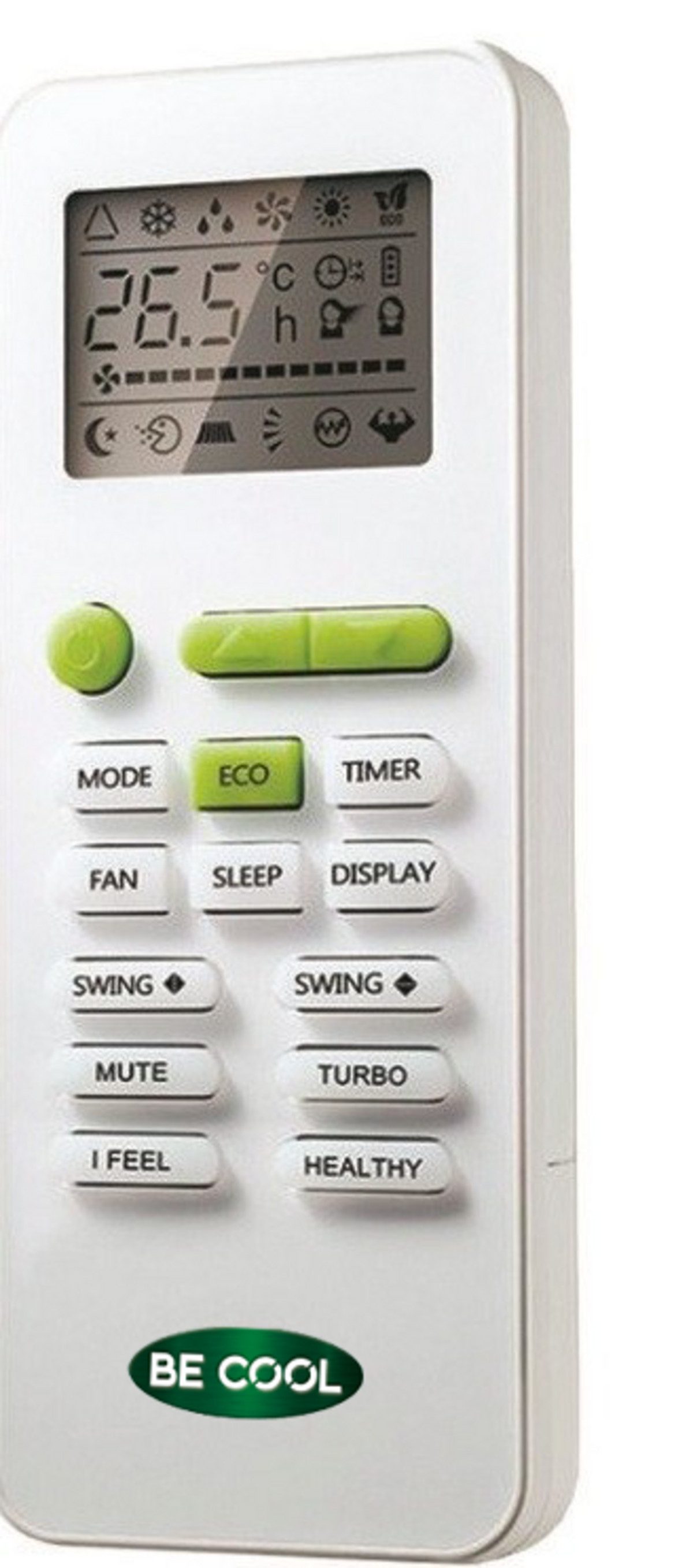 BE COOL Split Klimaanlage 12000 BTU - 3-in-1 Kühlen, Heizen, Entfeuchten Für 42m²