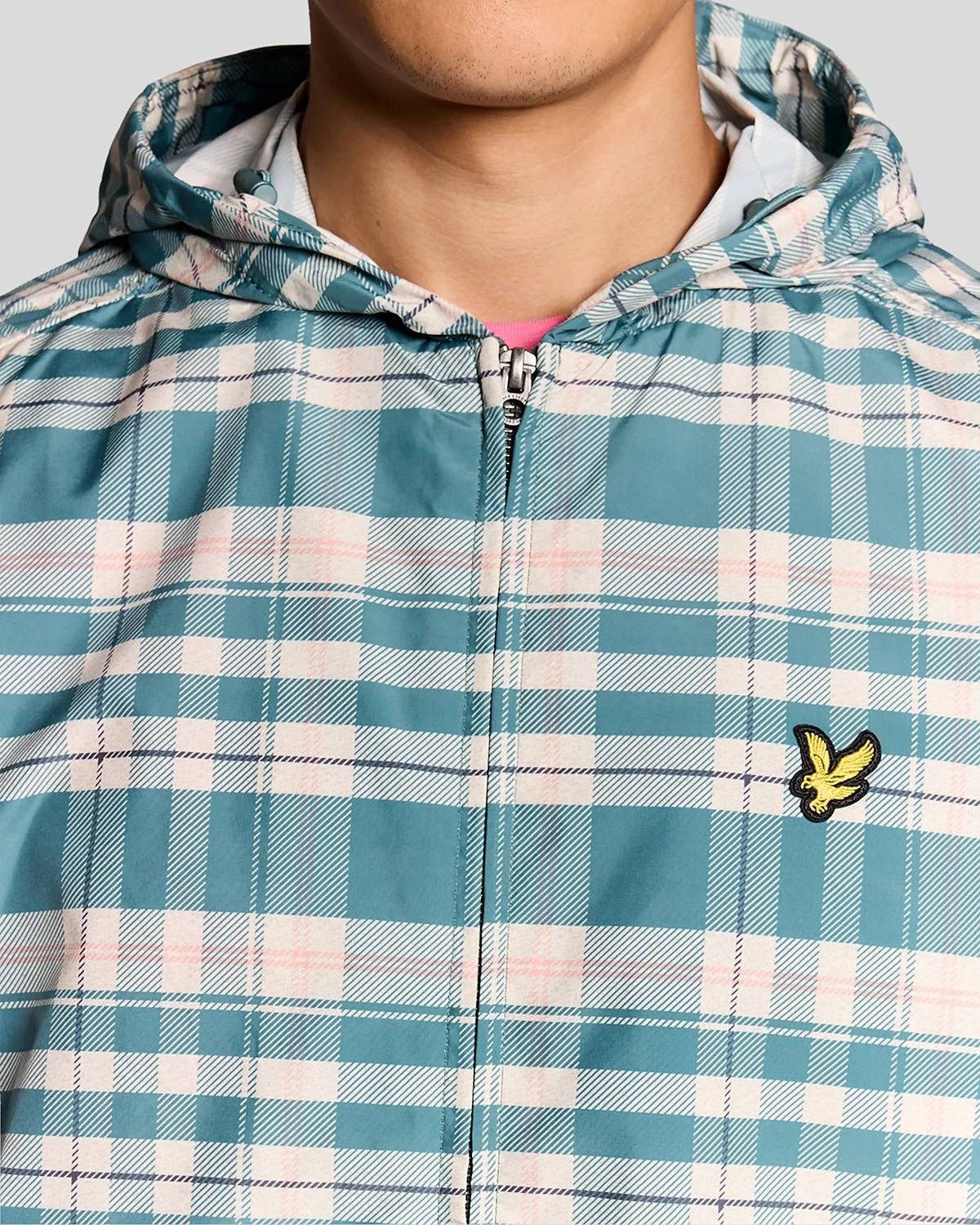 Lyle & Scott Outdoorjacke Jacke Lyle&Scott Tartan Hooded Zip Throu Schottenmuster