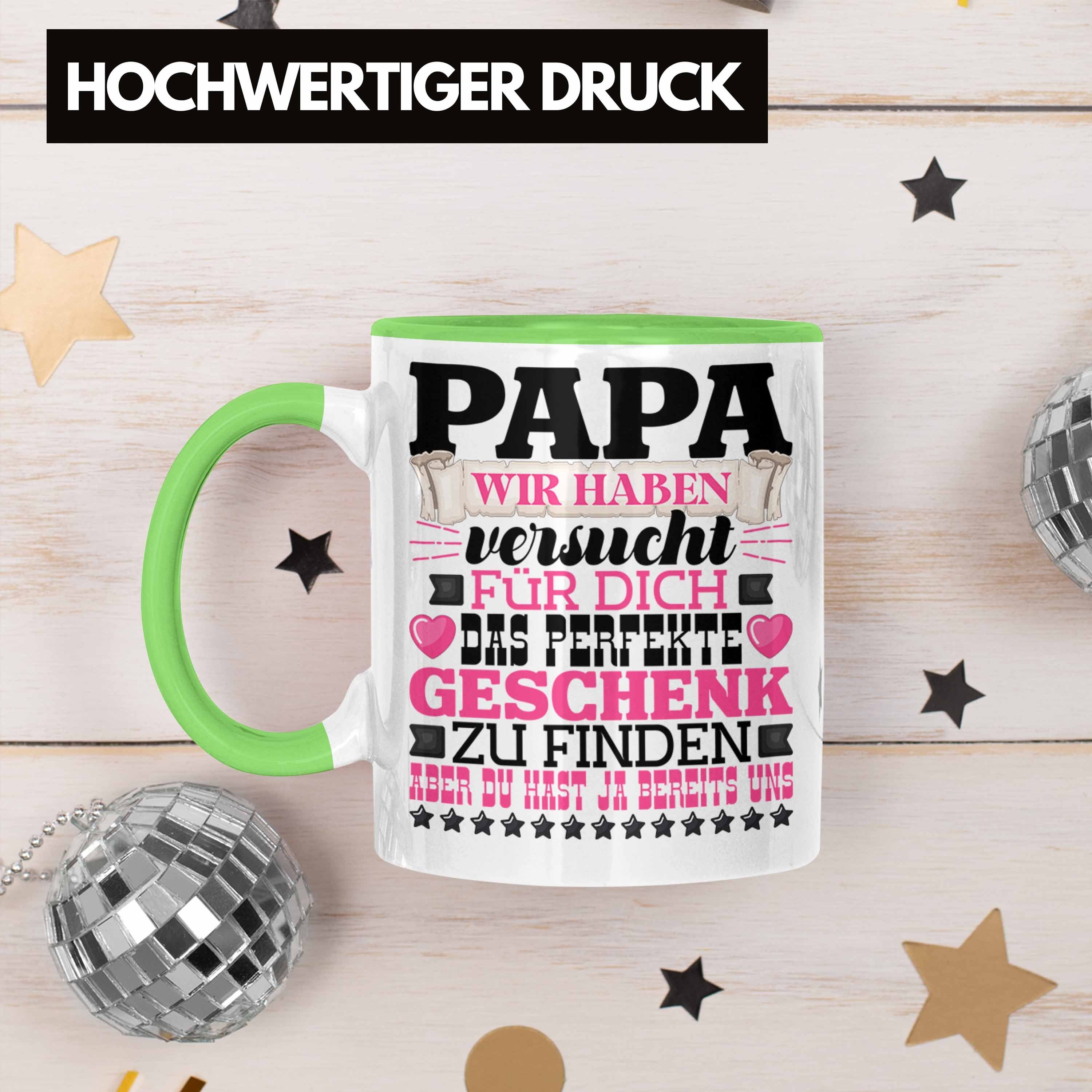 Besten Trendation Geschenk von Vater Geschenk Grün Tochte Geschenkidee Papa für Tasse Tasse