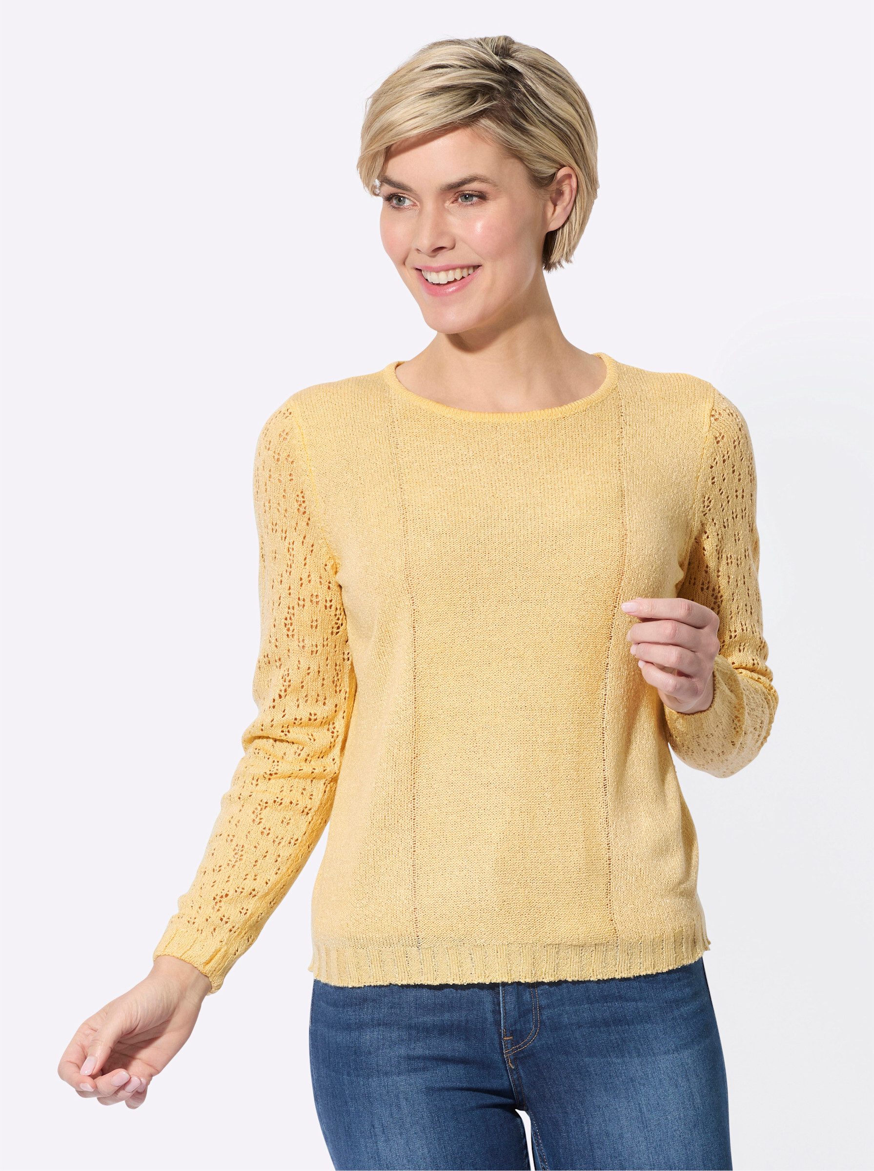 Witt Strickpullover Ajourpullover günstig online kaufen