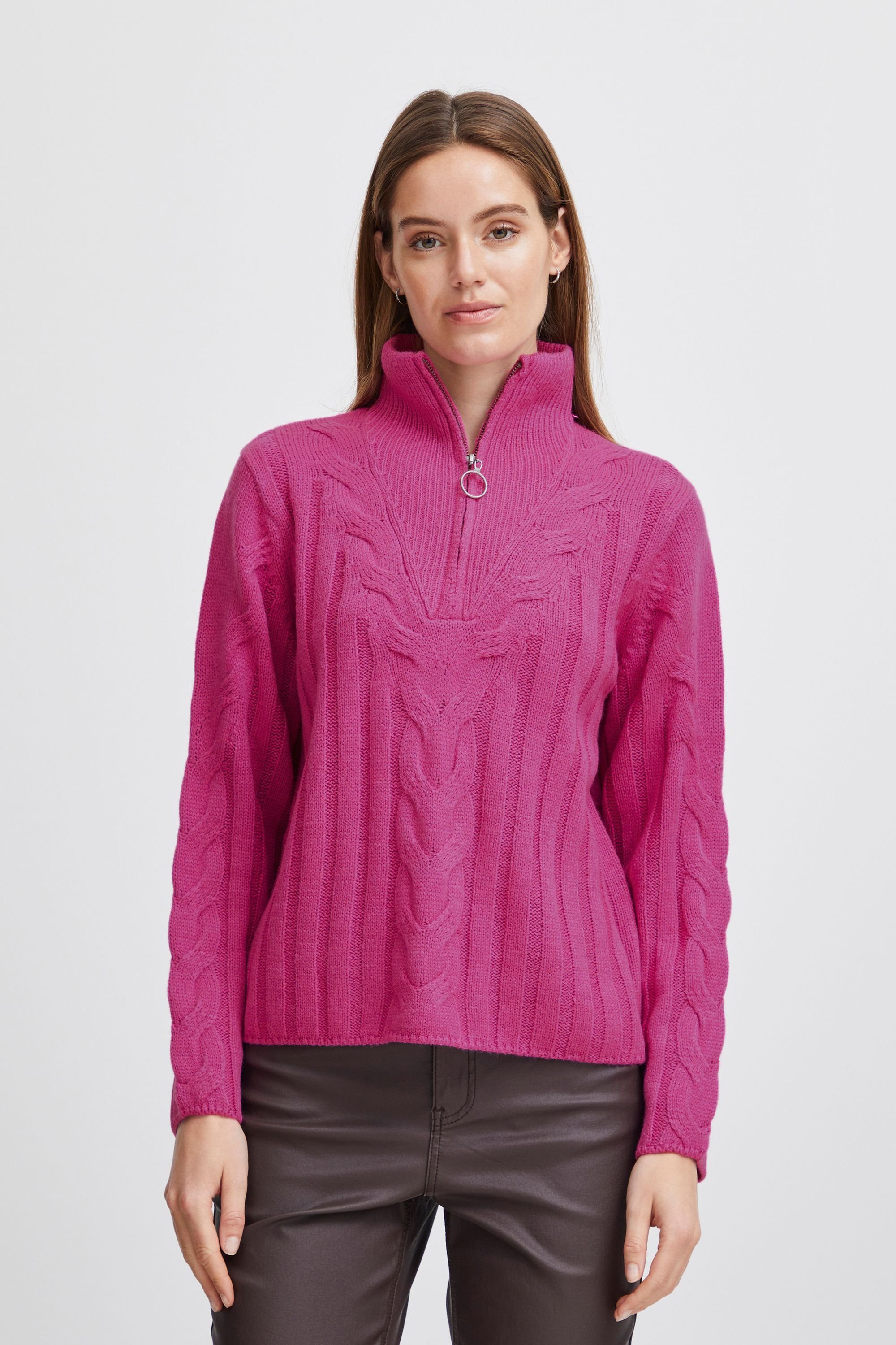 b.young Troyer BYOTINKA HALFZIP JUMPER - 20813528 Very Berry (182336)