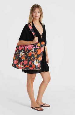 O'Neill Freizeitrucksack O´NEILL Tasche Coastal Print Tote Schwarz Blümchen