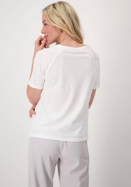 Monari Rundhalsshirt mit Frontprint