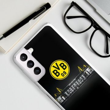 DeinDesign Handyhülle BVB Stadion Borussia Dortmund BVB Stadion, Samsung Galaxy S21 5G Silikon Hülle Bumper Case Handy Schutzhülle