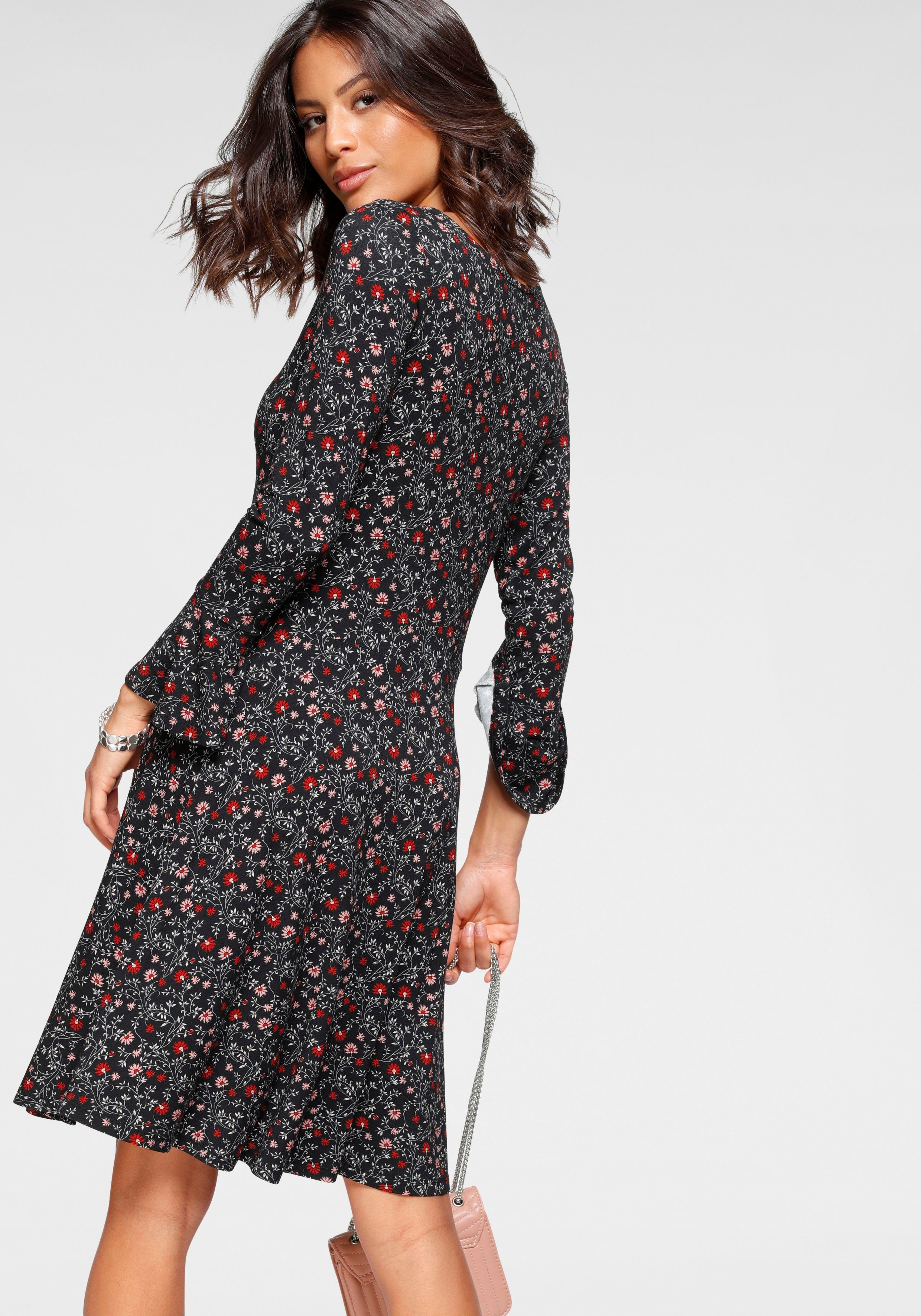 Laura Scott Jerseykleid festliche Anlässe, langes Kleid, elegant, aus Visko günstig online kaufen