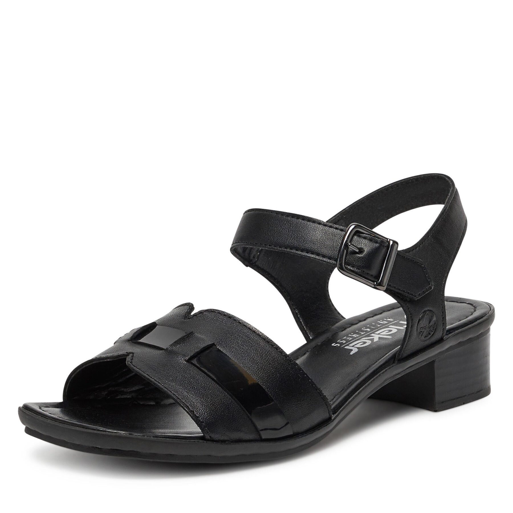 Rieker Rieker Damen-Sandalen Schwarz 62685-00 Sandale
