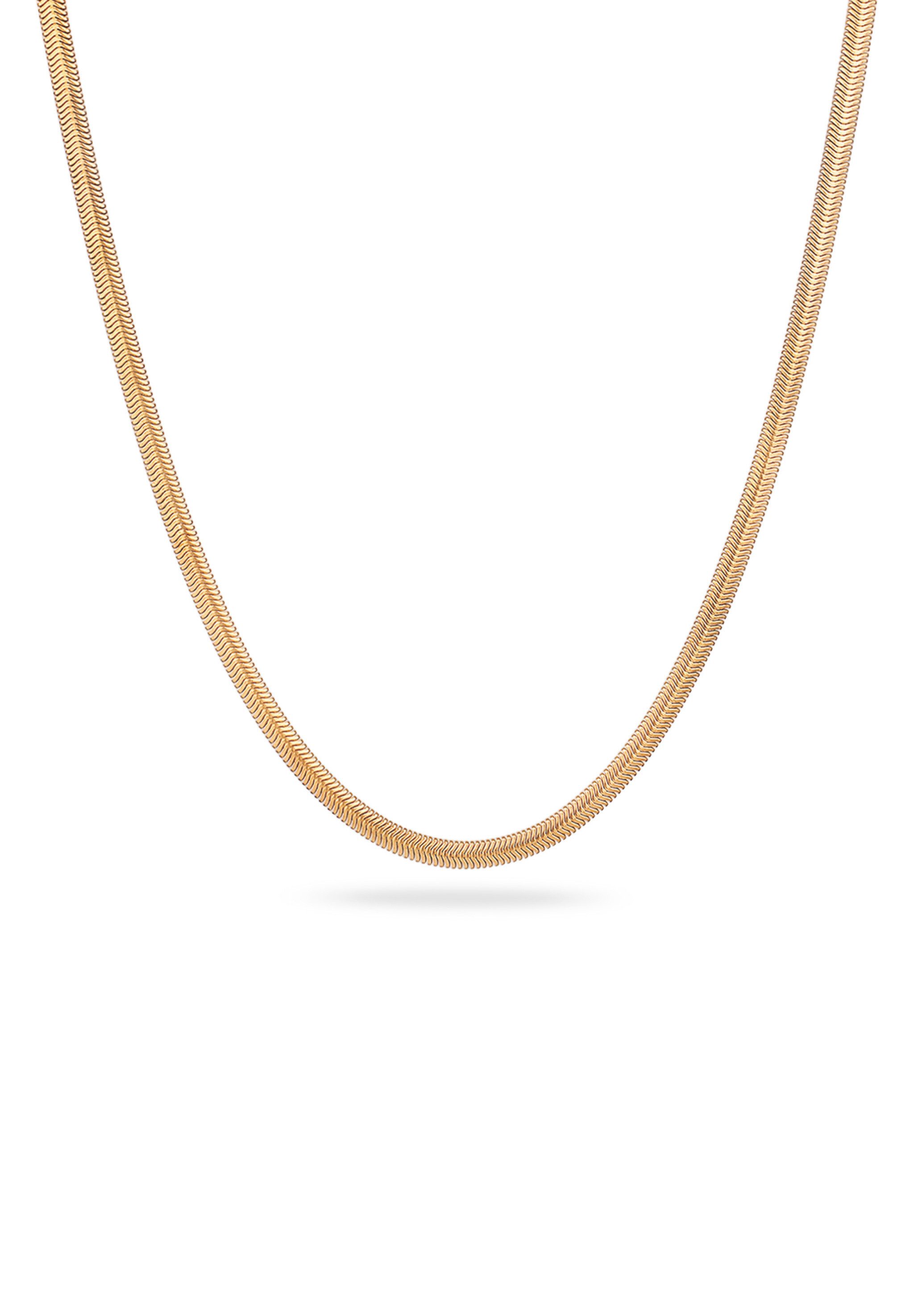 Stilnest Kette ohne Anhänger Herringbone Chain 925 Sterling Silber