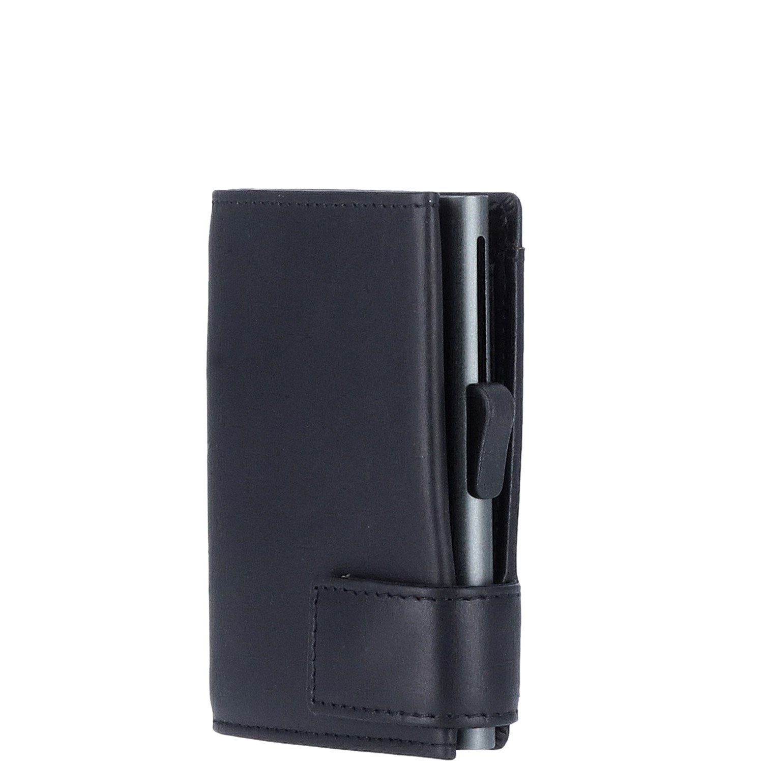 SecWal Geldbörse SecWal Mini Wallet schwarz modisch Stück), (Stück, 1-tlg., Freizeit, Kreditkartenetui