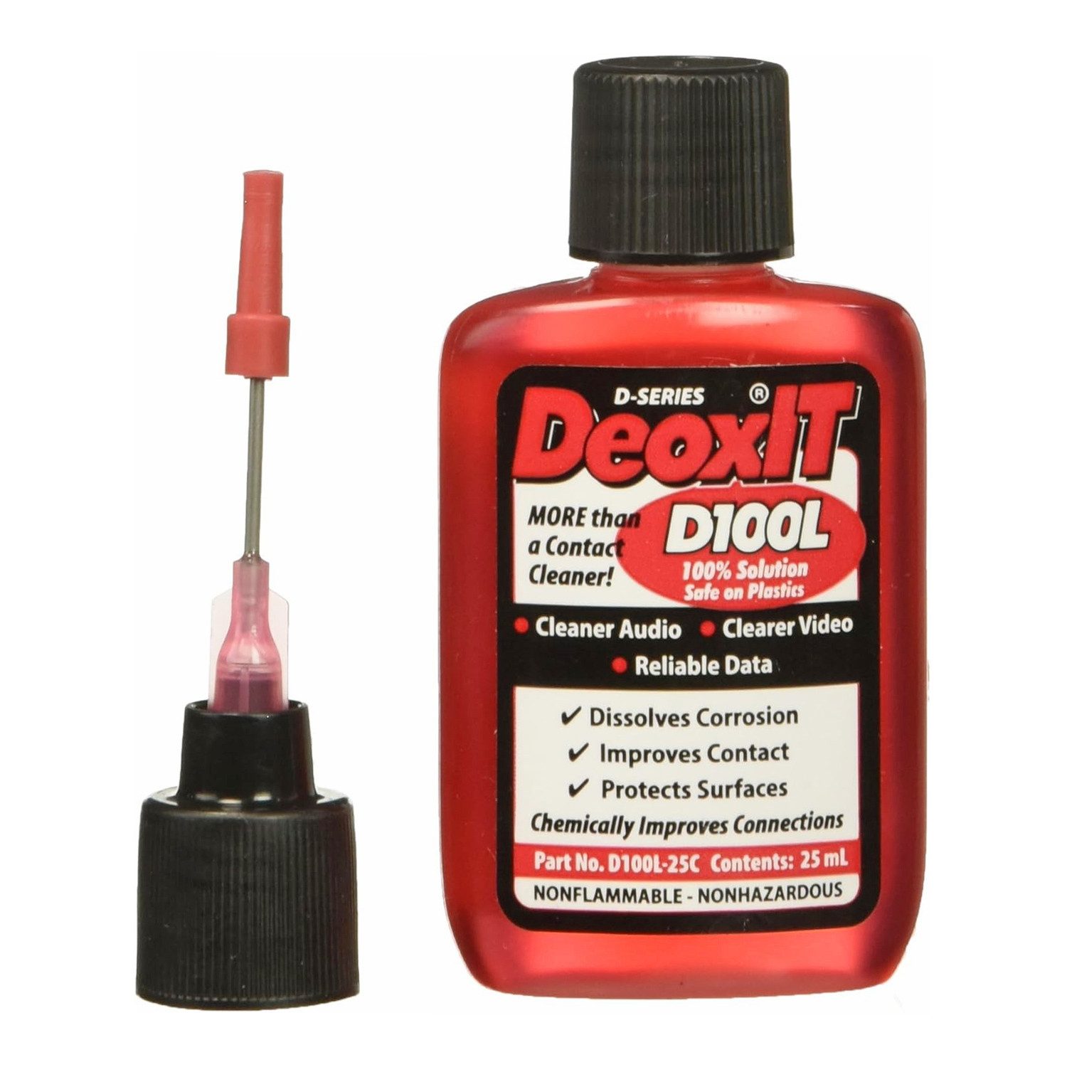 Caig Feinmechaniköl DeoxIT D100L-25C, 25 ml, (Kontaktreiniger, Pflegemittel), für Metalloberflächen