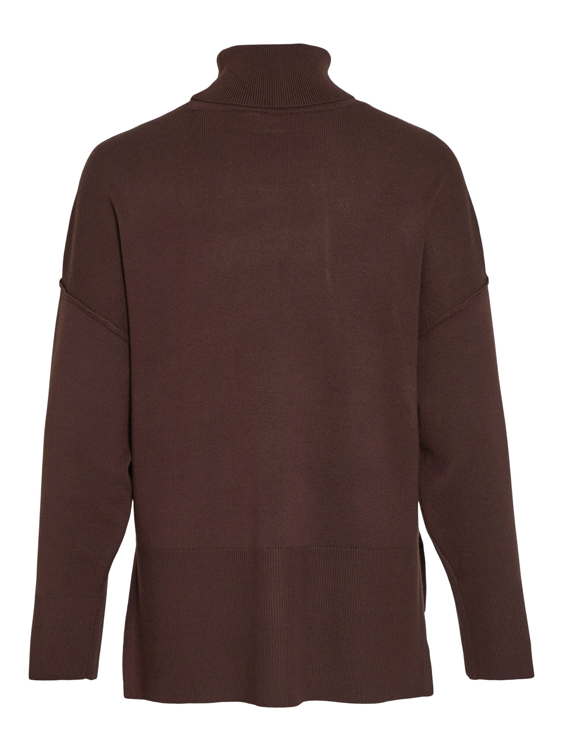 Vila Rollkragenpullover VIOSTRIA (1-tlg) Plain/ohne Details günstig online kaufen