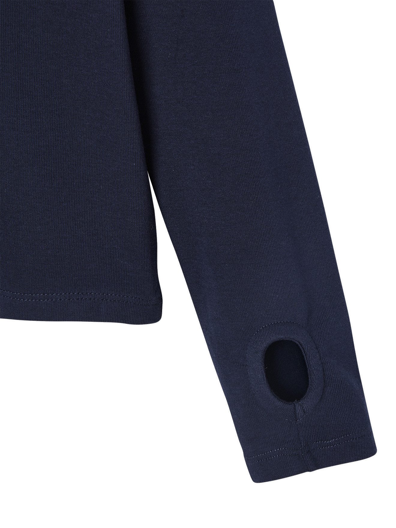 vertbaudet Langarmshirt Sport-Shirt mit Tennis-Motiv für Mädchen