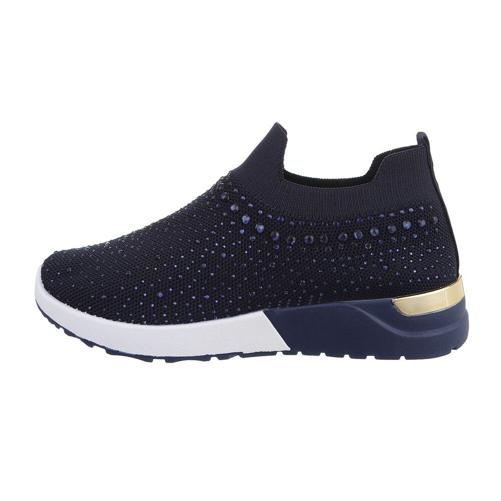 Ital-Design Damen Low-Top Freizeit Sneaker Flach günstig online kaufen