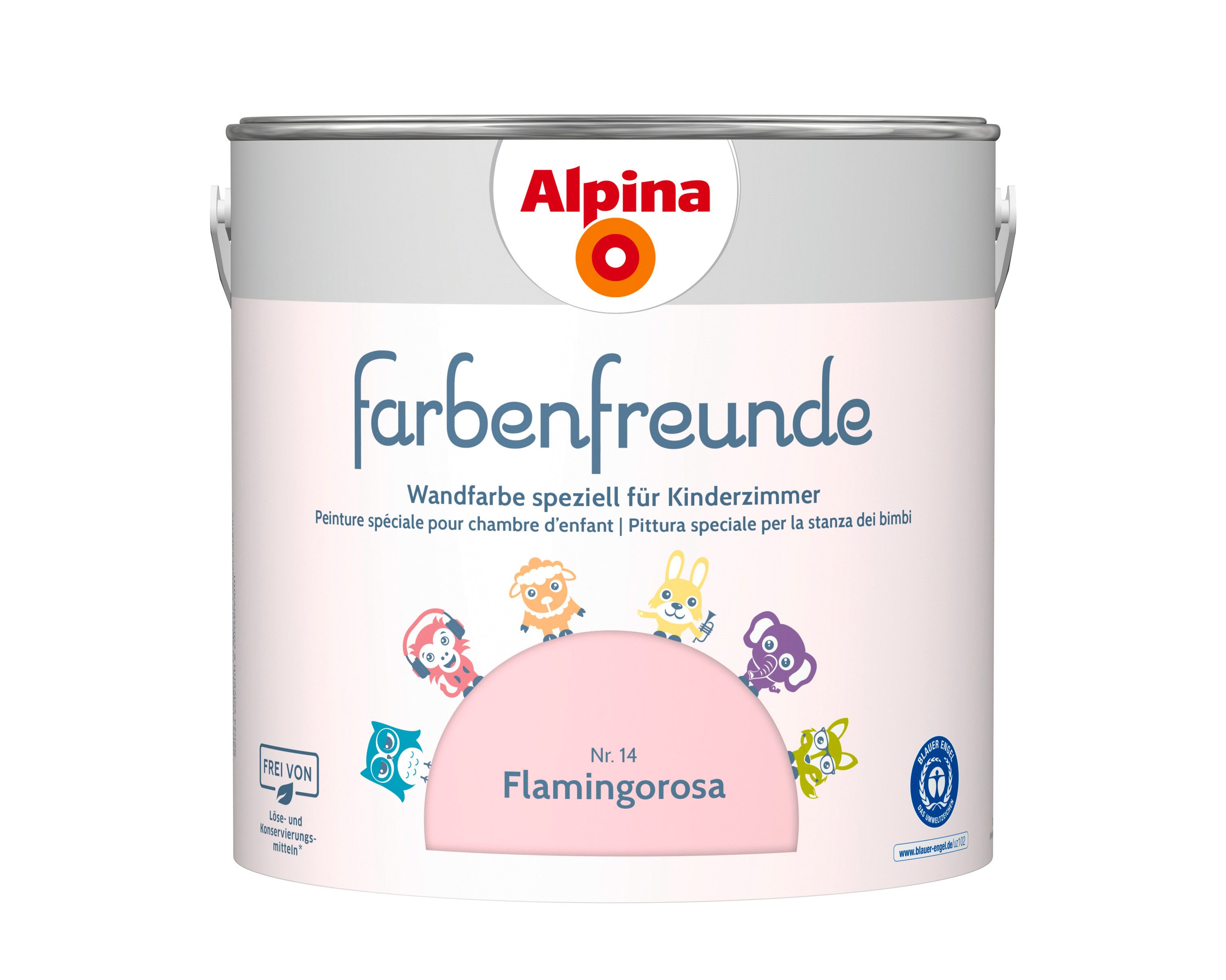 Alpina Wandfarbe Farbenfreunde 2,5 Liter matt