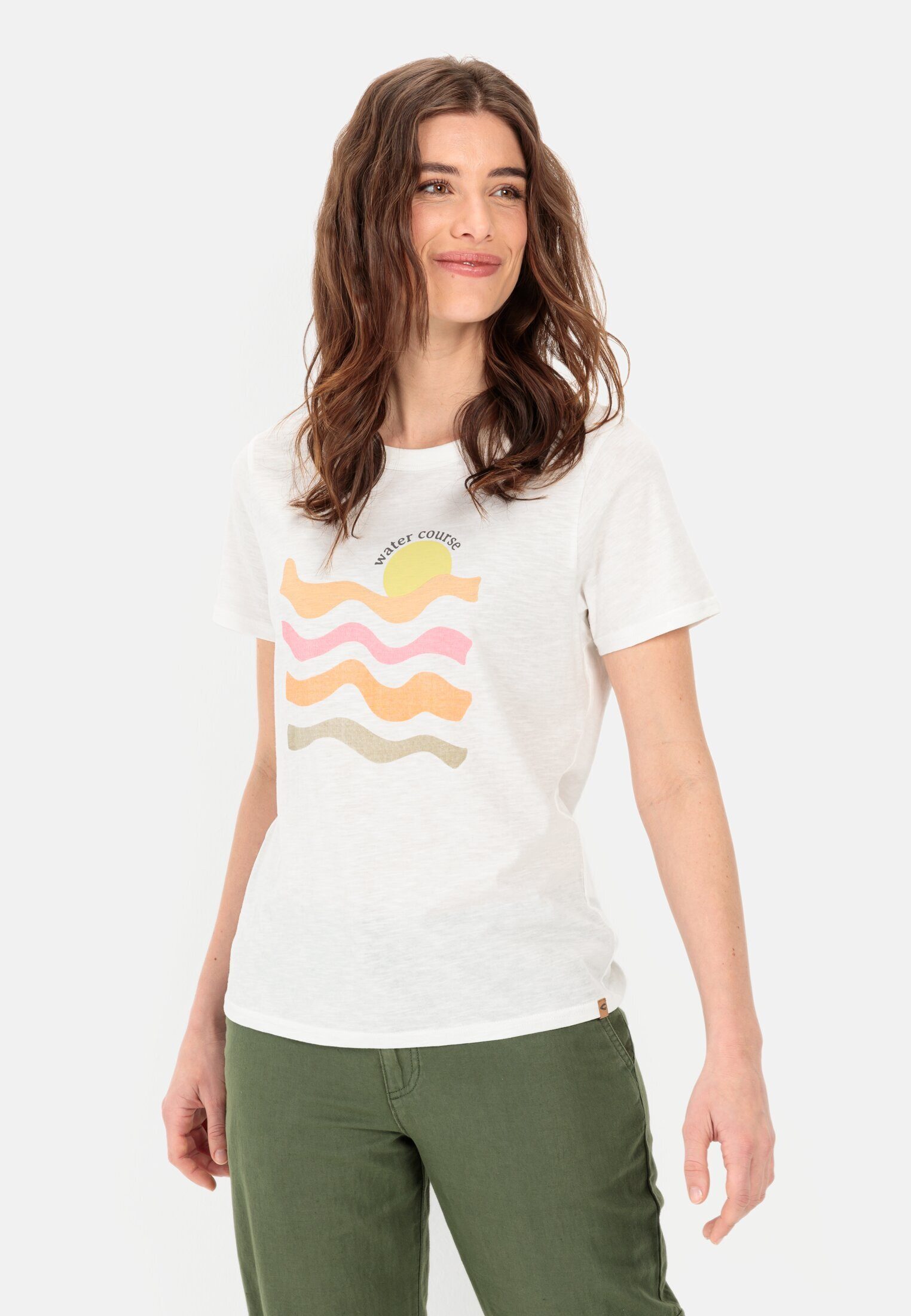 Print-Shirt aus nachhaltigem Organic Cotton