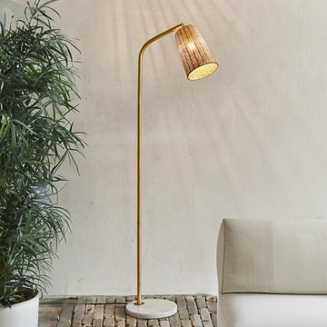 Mirabeau Stehlampe Stehlampe Anglemont beige/messing