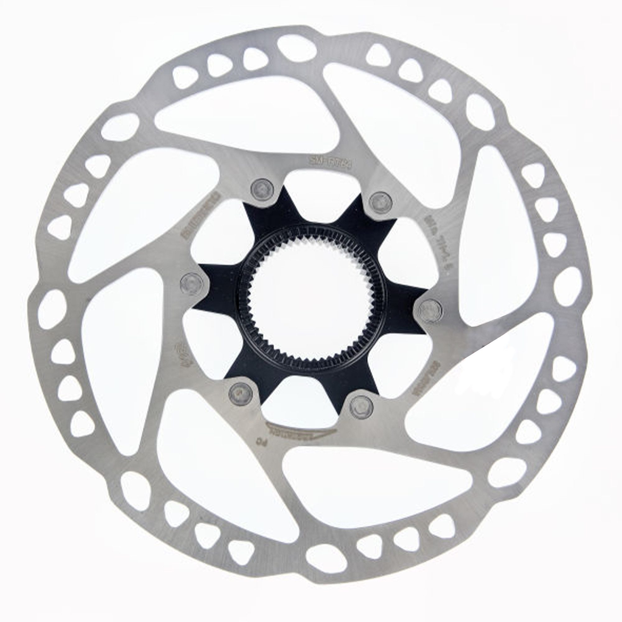Shimano Bremsscheibe SM-RT64 (einzeln, 1-St., 1 Stück), Bremsscheibe Fahrrad MTB Trekking Scheibenbremse Fahrradbremse Disc
