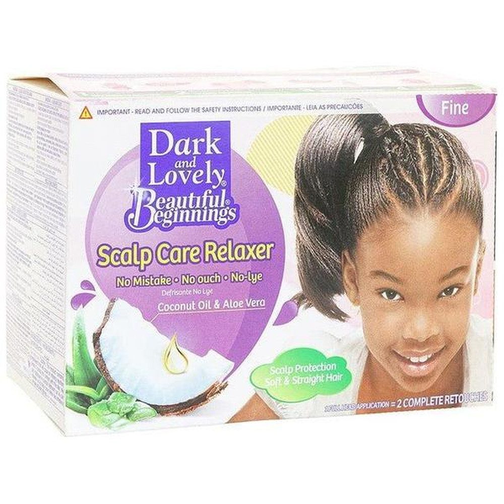 Haarfestiger Dark & Lovely Beautiful Soft'n Straight No-Lye Relaxer, Fine Hair
