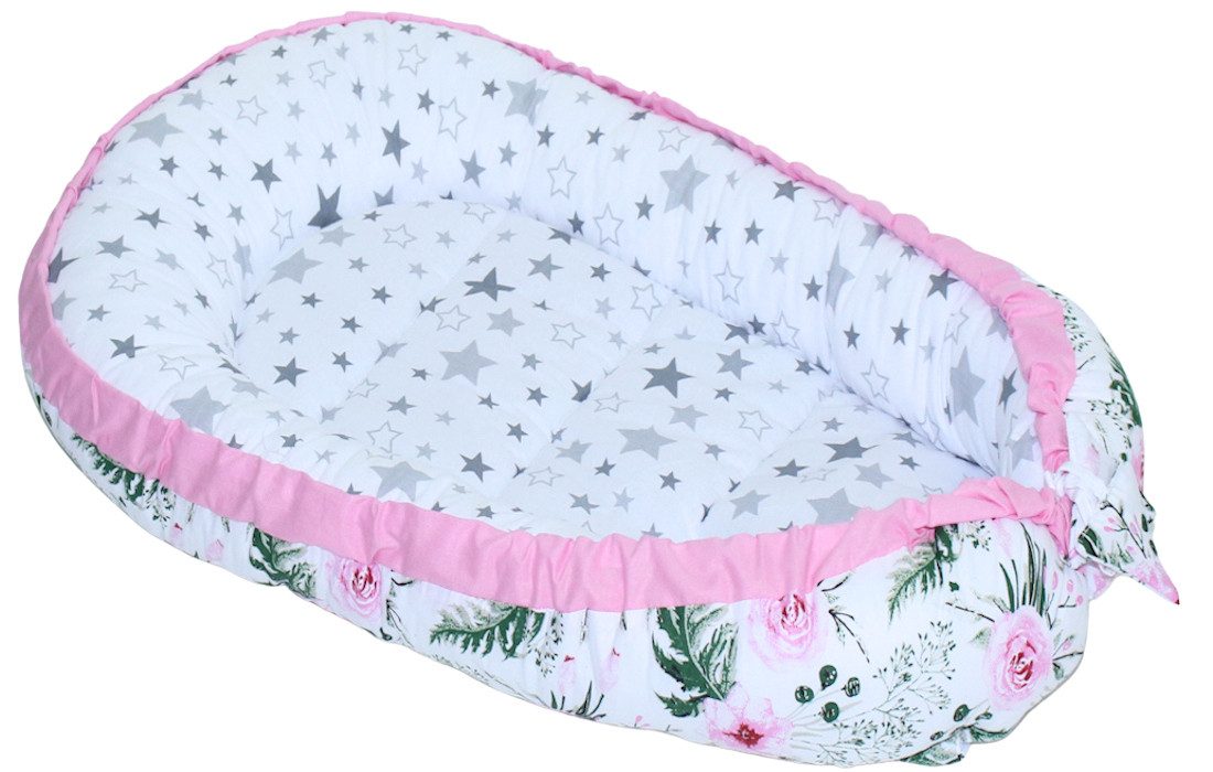 Primawela Bettnestchen Baby Nestchen Kokon Kuschelnest Baumwolle