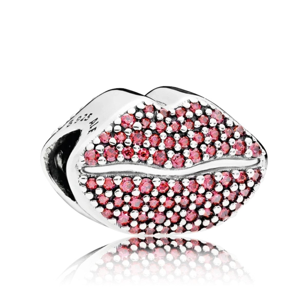 Pandora Charm Kugel Moments Kiss Me More