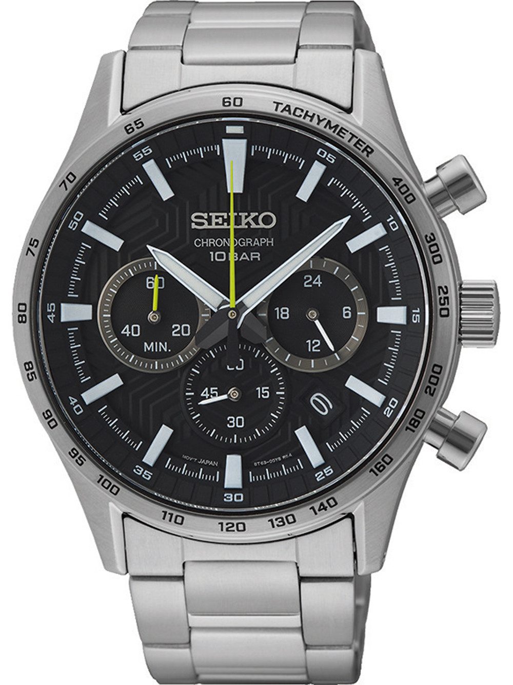 Seiko Quarzuhr Seiko SSB413P1 Herrenuhr Saphirglas günstig online kaufen