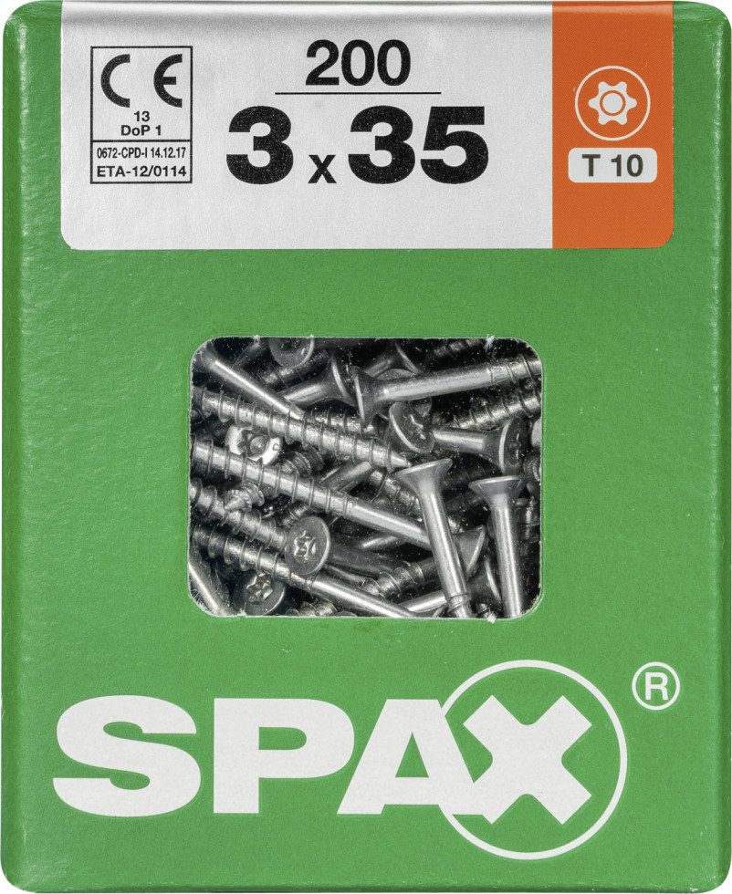 SPAX Holzbauschraube Spax Universalschrauben 3.0 x 35 mm TX 10 - 200