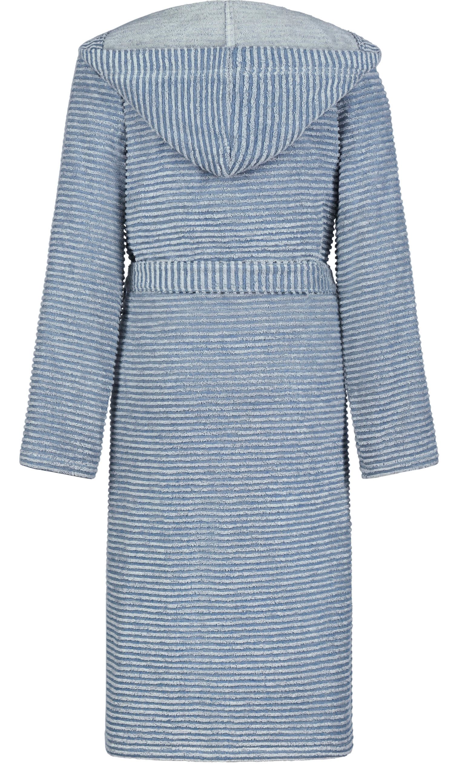 Cawö Damenbademantel Damen Bademantel Kapuze, Midi, Baumwolle, Kapuze, Gürt günstig online kaufen