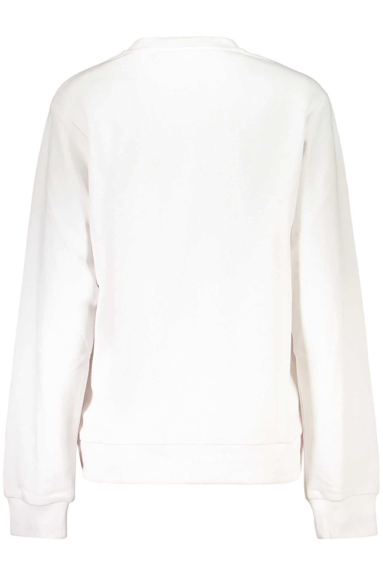 Fila Sweatshirt Damen Sweatshirt - Weiß, Langarm, Bio-Baumwolle