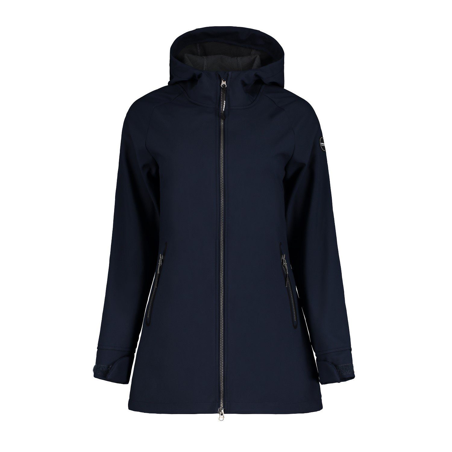 Softshelljacke Icepeak Anahuac Funktionsjacke Icepeak Damen Dunkelblau