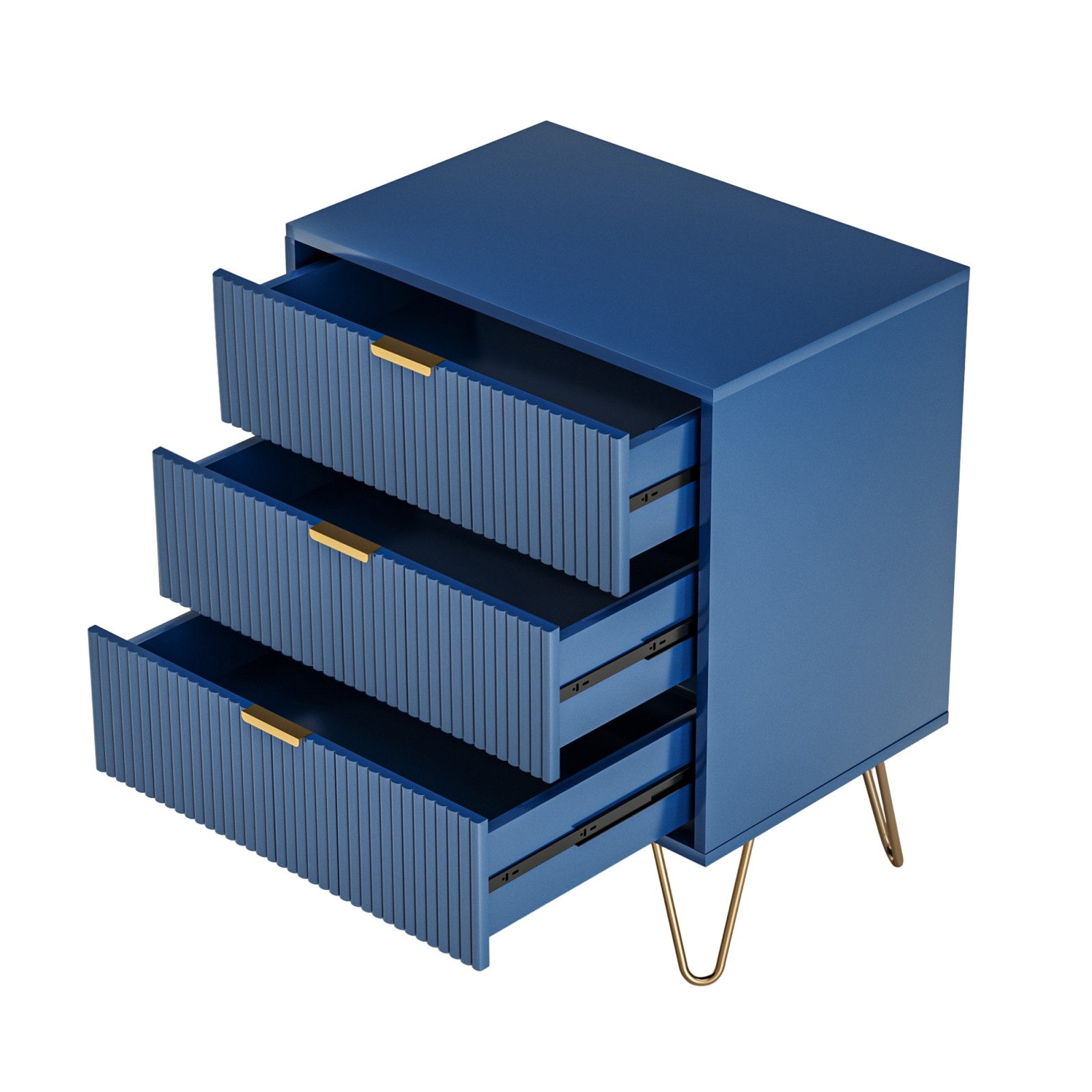 SEEZSSA Nachttisch Nachtschrank mit Schubladen, Nachtkommode, Nachtkonsole günstig online kaufen