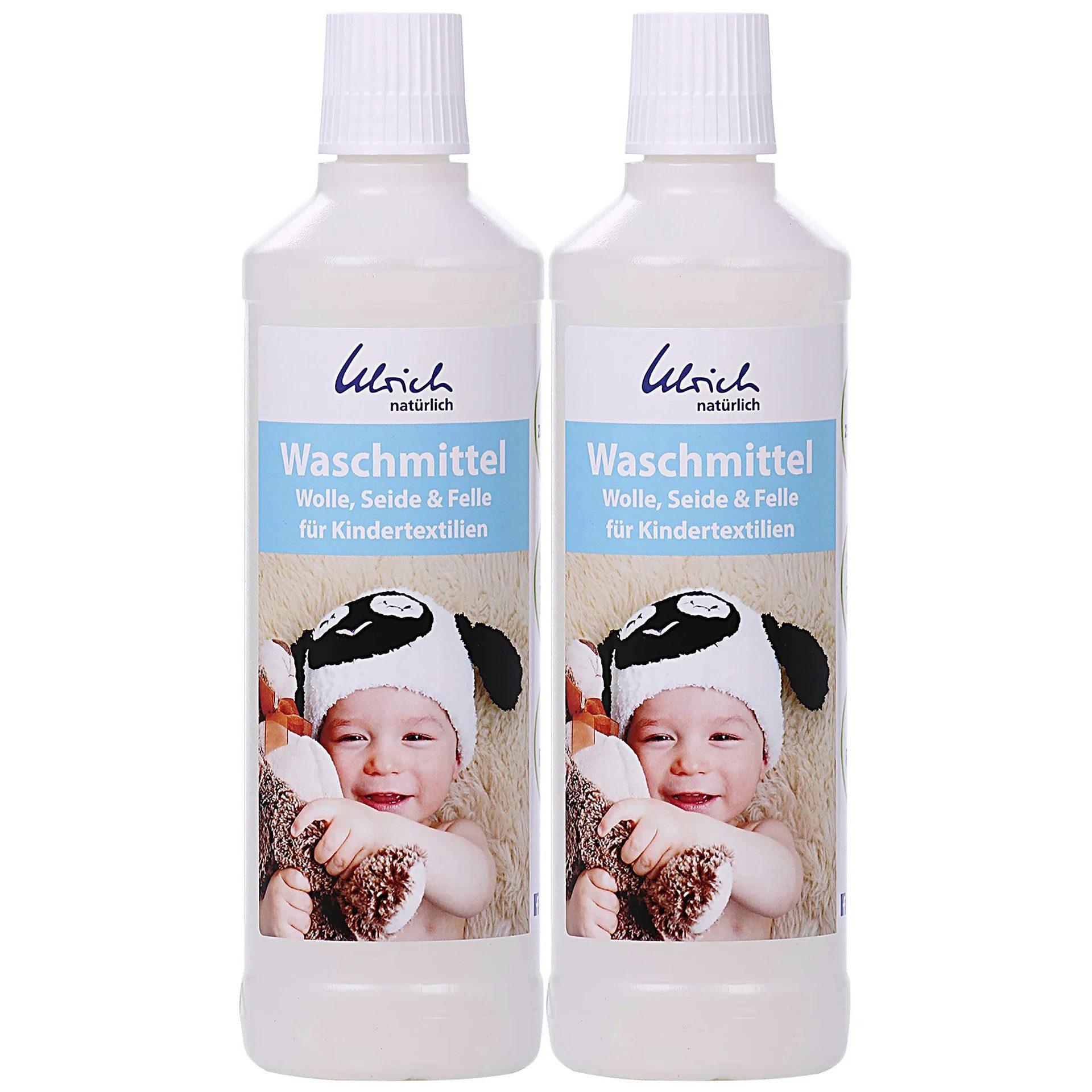 Ulrich natürlich ULRICH natürlich Waschmittel für Kindertextilien 2 X 500 ml flüssig Wo Wollwaschmittel (2 x 500 ml Frei von Duftstoffen, Palmöl, optischen Aufhellern und Enzymen)