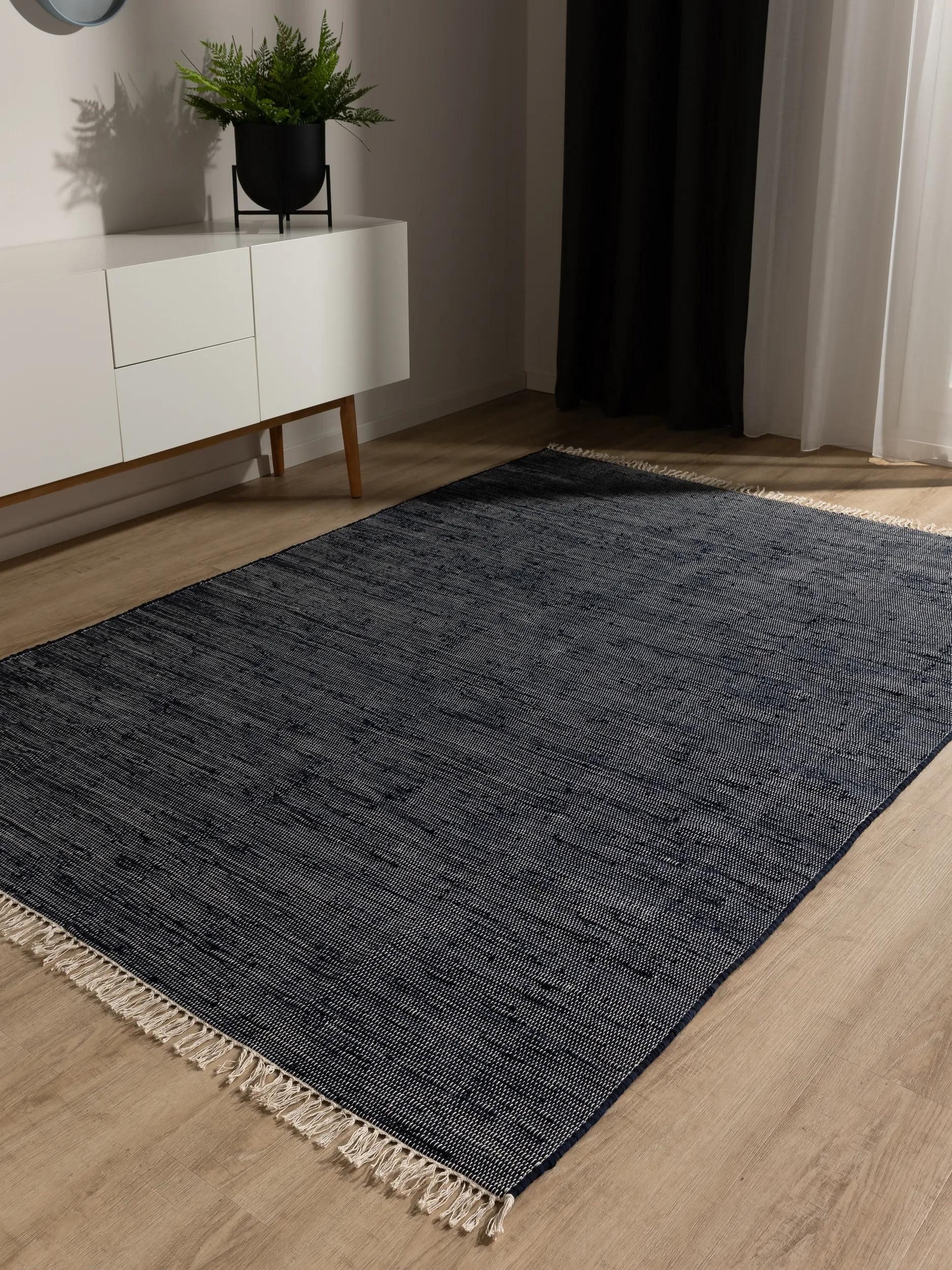 benuta Teppich Tom, rechteckig, Höhe: 5 mm, Teppich Wohnzimmer, Esszimmer, Schlafzimmer, Flur, Elegant
