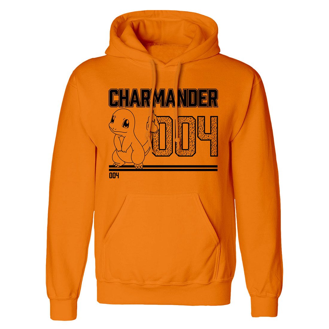 POKÉMON Hoodie Charmander Glumanda Line Art Hoodie