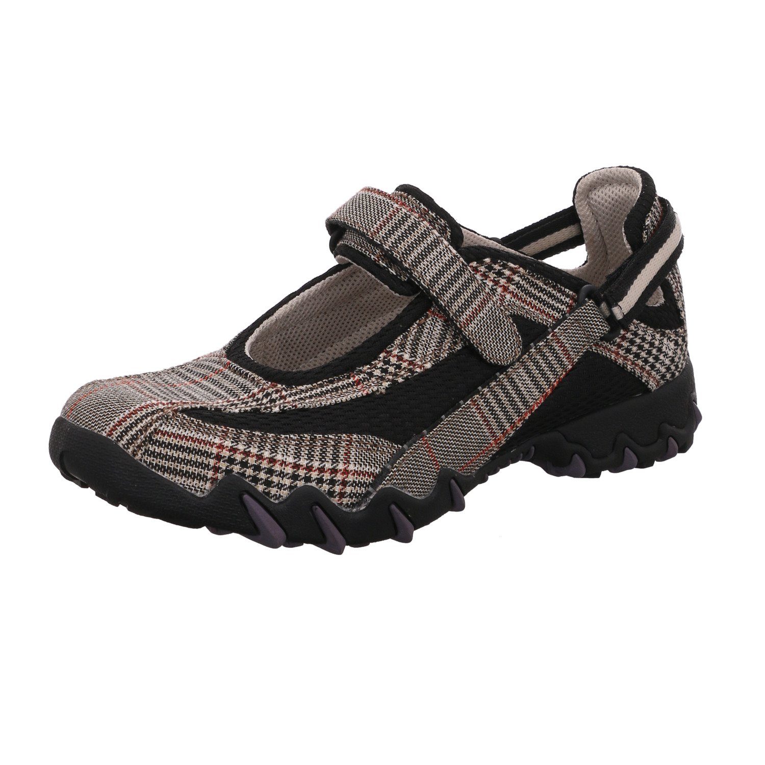 Allrounder Mephisto - NIRO - grau velour Sandale