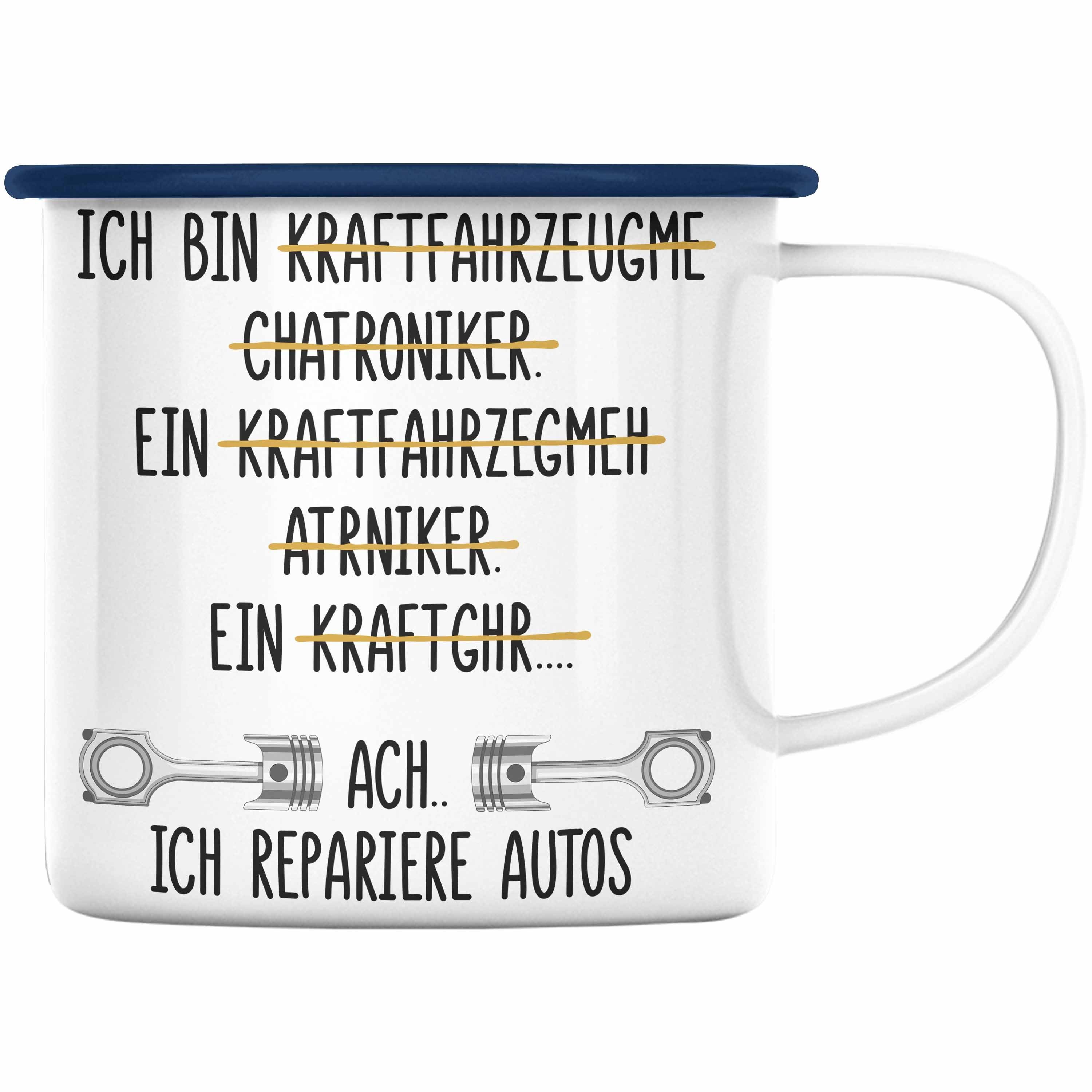 Trendation Thermotasse Trendation KFZ Mechaniker Geschenk Lustig