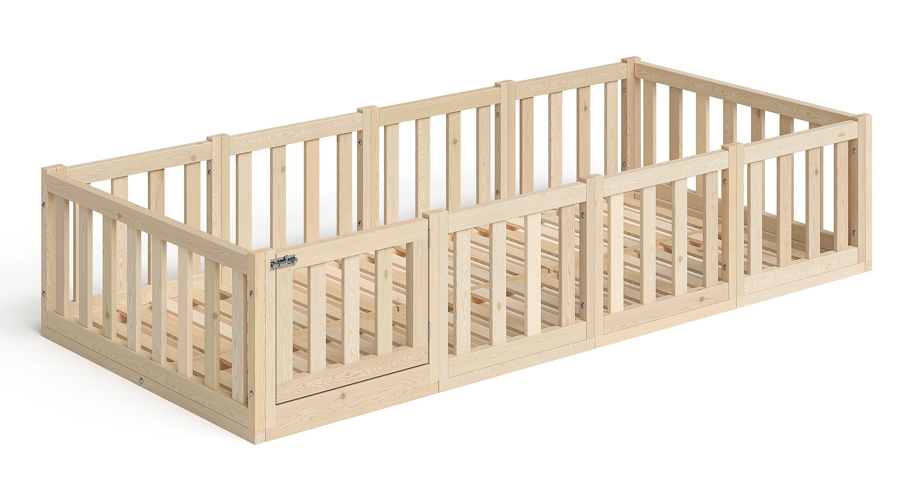 Bellabino Kinderbett Tapi (Bodenbett mit Rausfallschutz günstig online kaufen