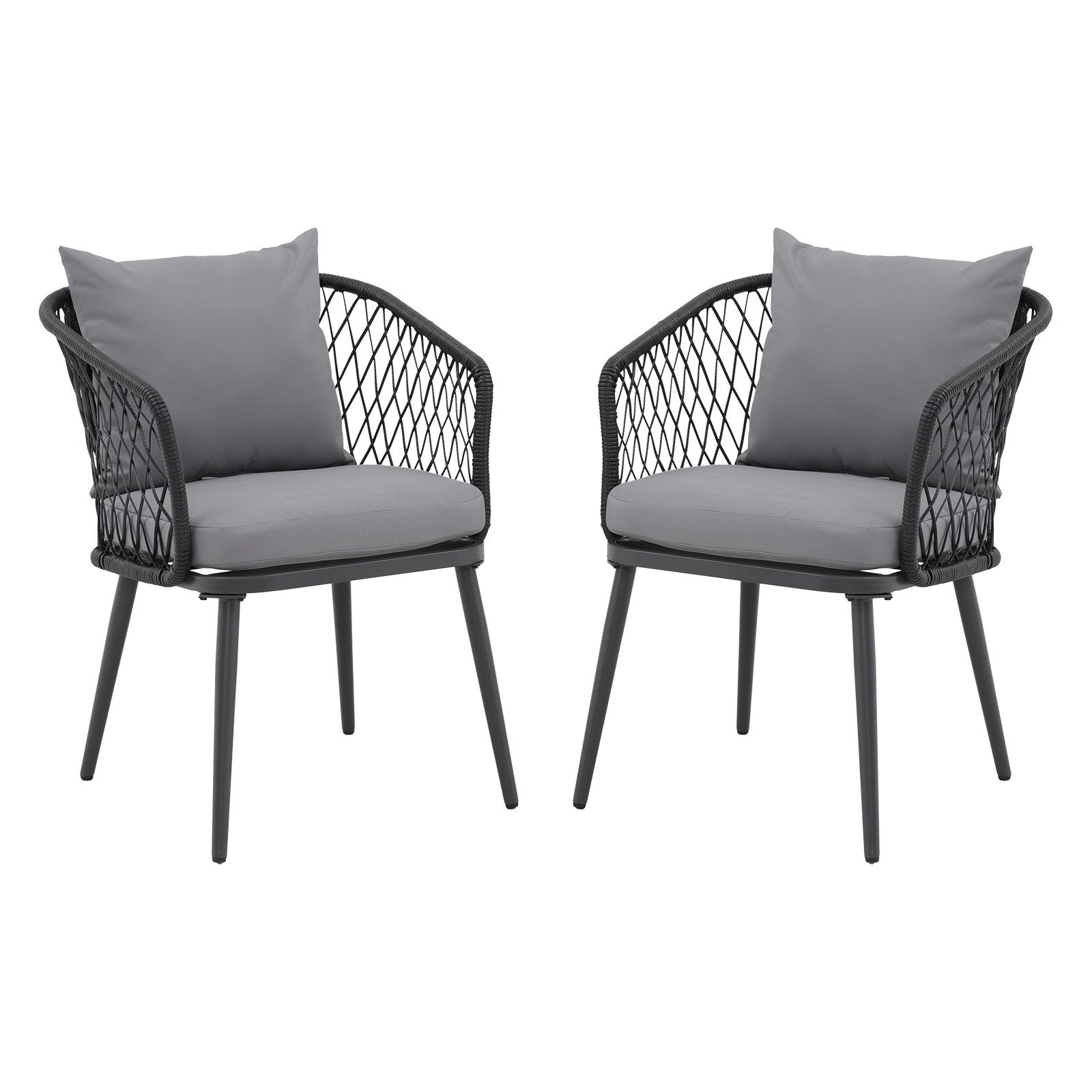 JOIVI Balkonset 2-tlg Gartenstuhl, 2er Balkonmöbel günstig online kaufen