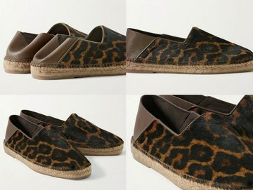 Tom Ford TOM FORD Barnes Leopard Pr Calf Hair Espadrilles Schuhe Slides Slipper Sneaker