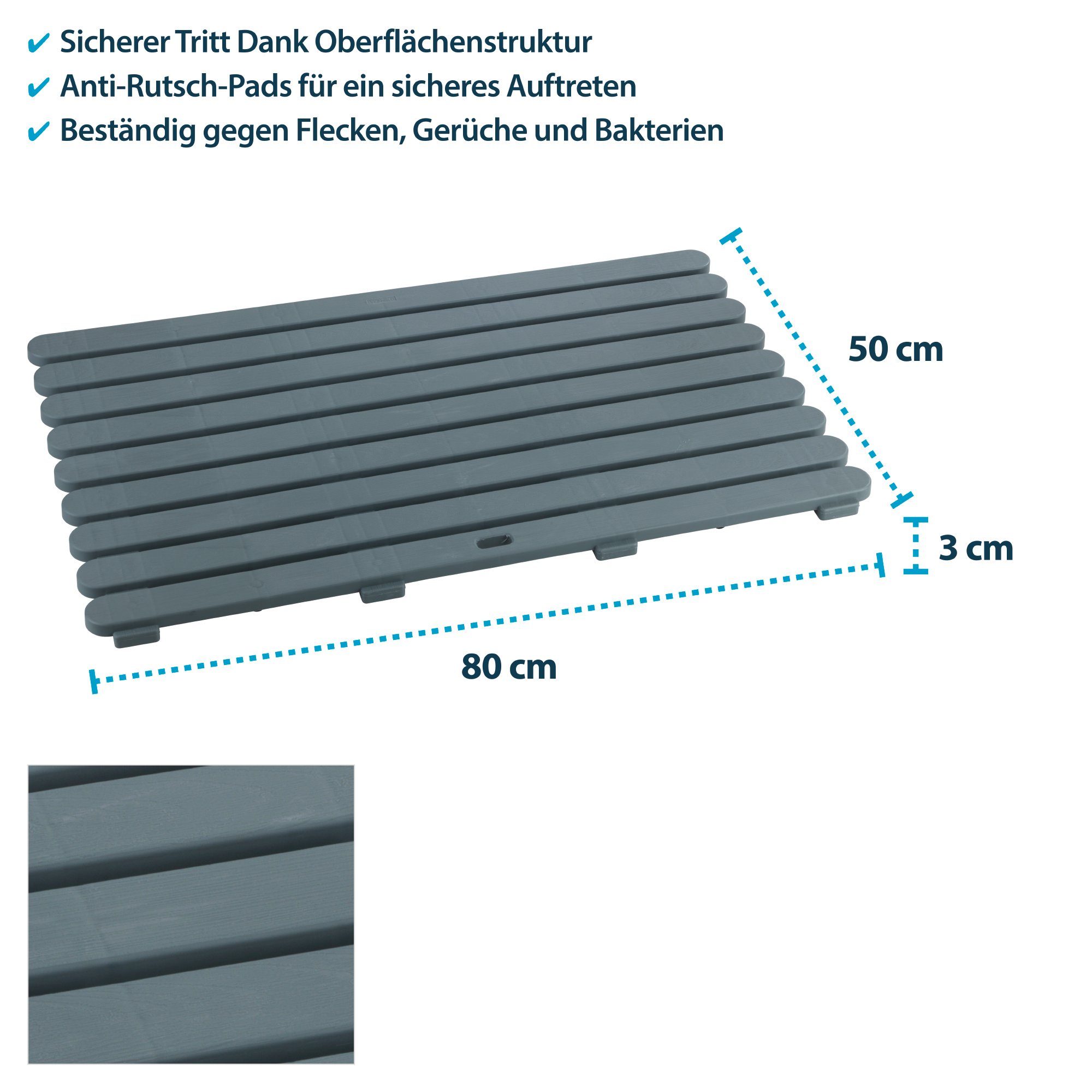 Basera® Badaccessoire-Set Dusch- und Saunarost für günstig online kaufen