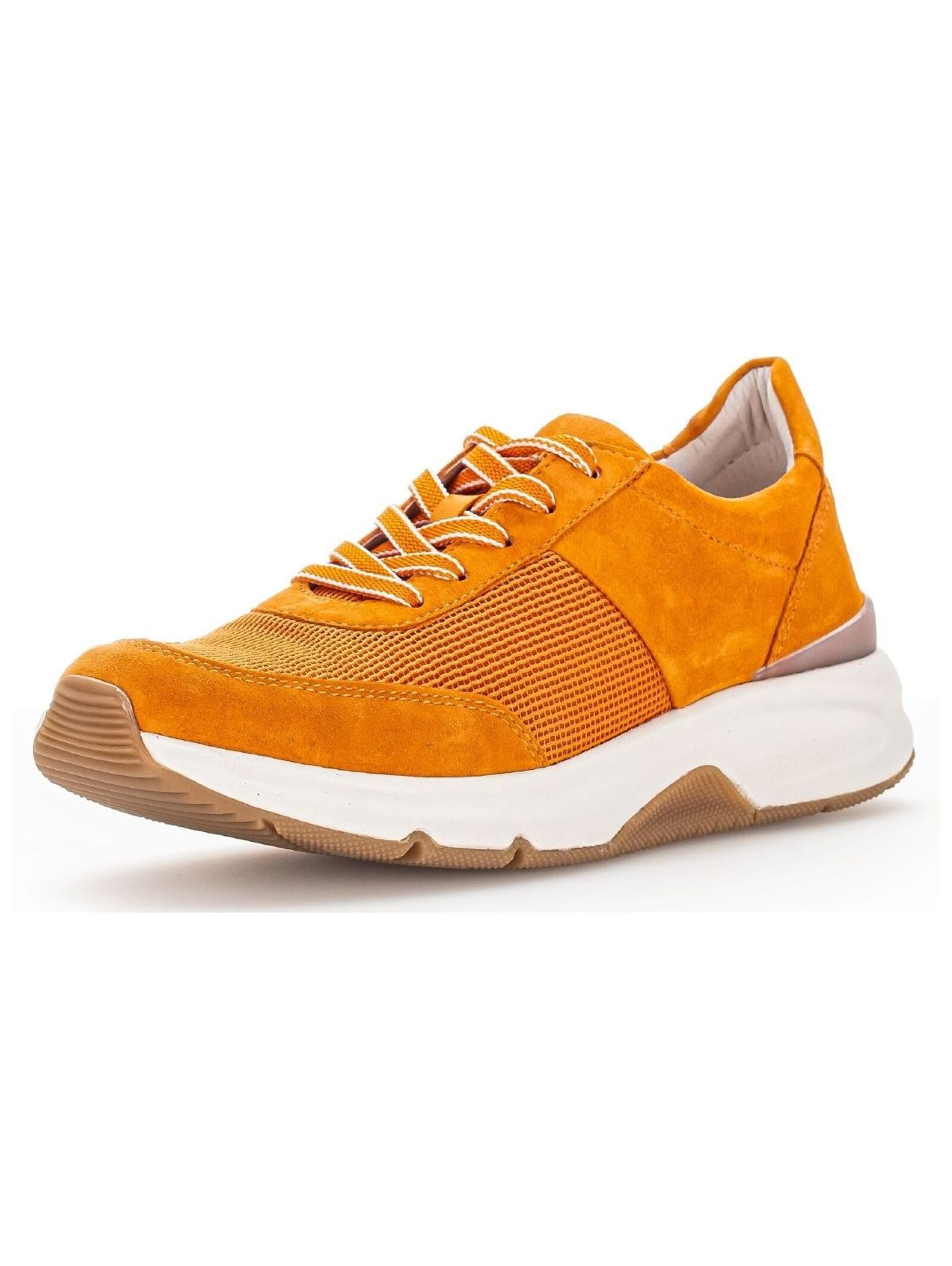 Damenschuhe Gabor Comfort Sneaker Gelb Gelbe Gabor Damen Sneaker