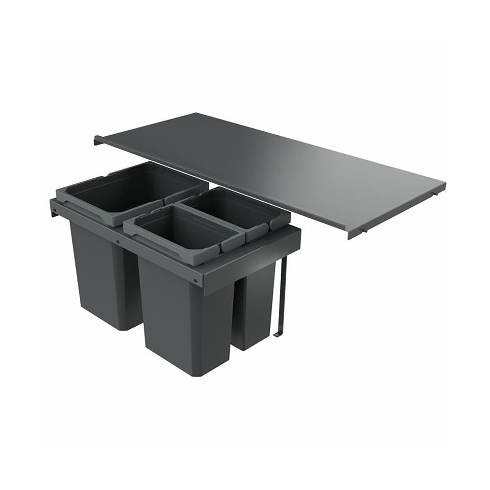 Naber Einbaumülleimer Abfallsammler Cox Stand-UP® 350 K/900-3, für vorhandenen (tiefengekürz