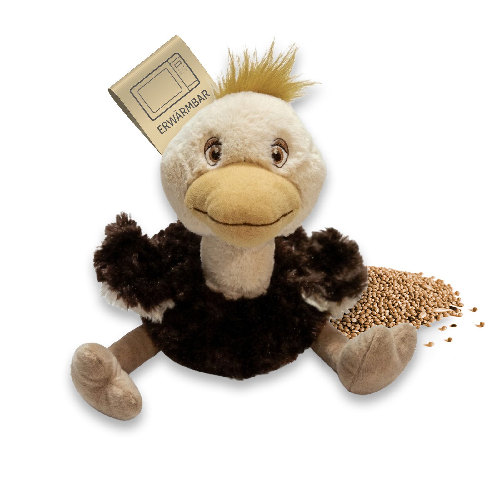 Habibi Plush Wärmekissen Classic Baby Adler