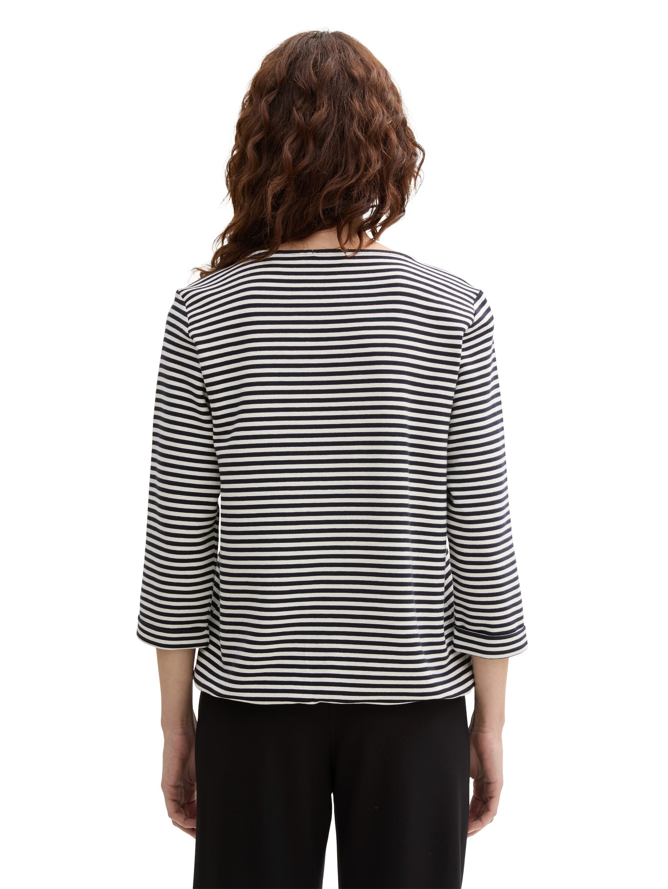 TOM TAILOR Langarmshirt mit Knöpfen an günstig online kaufen