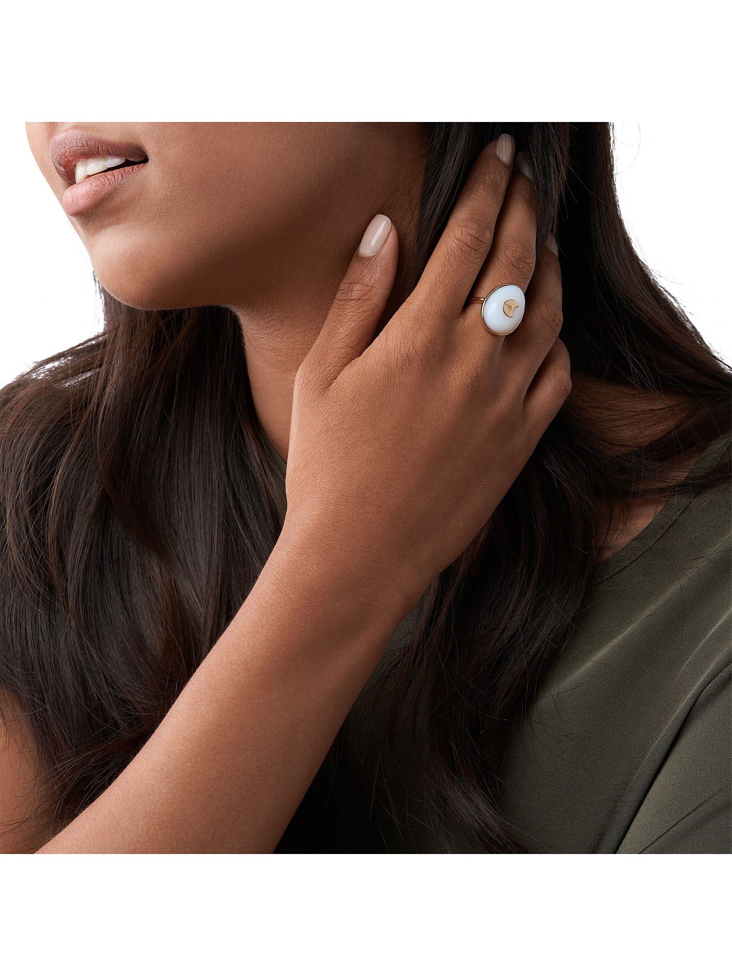 Fossil Fingerring Fossil Damen-Damenring...