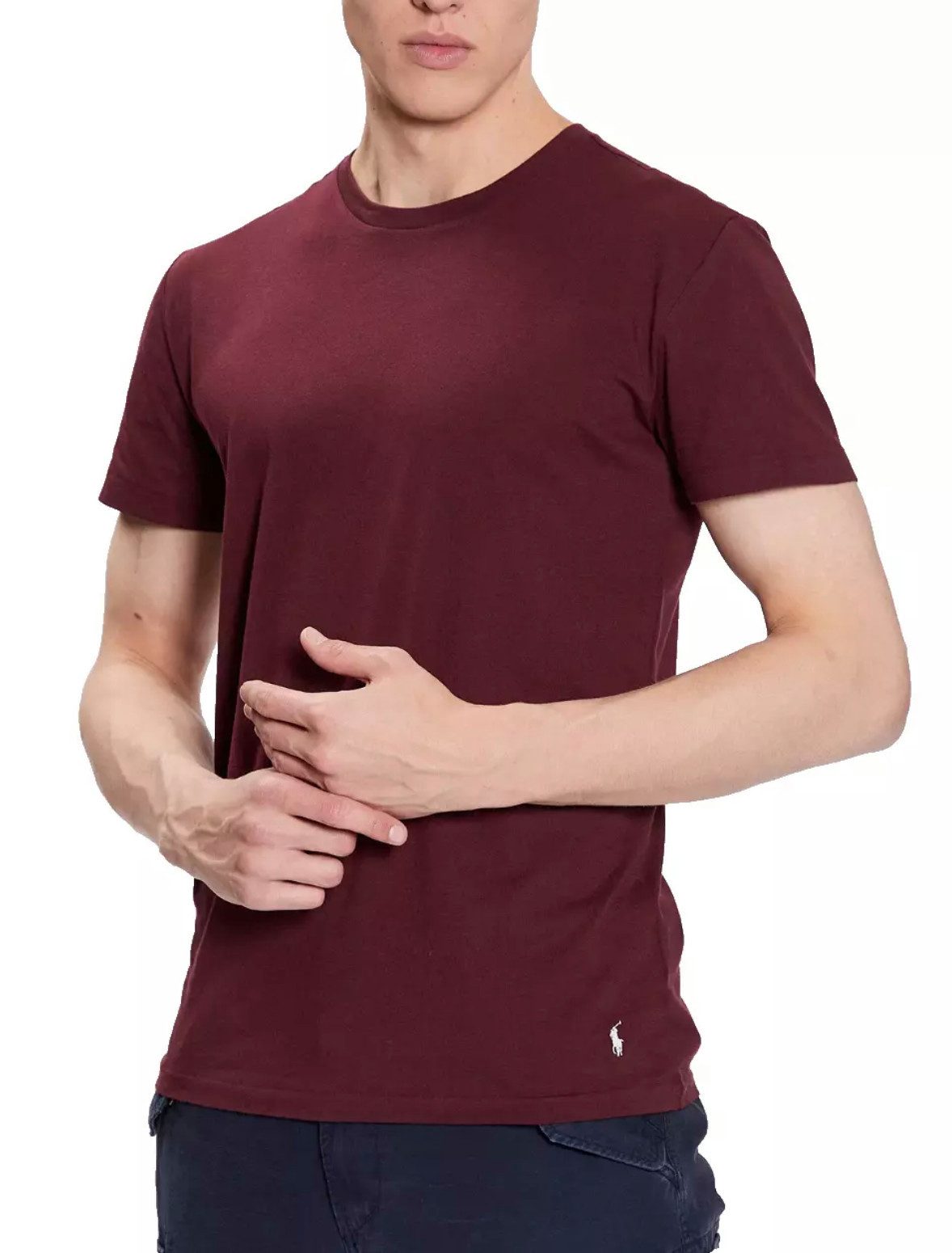 Polo Ralph Lauren T-Shirt 3er-Pack Custom Slim Fit Pony Gefertigt aus weich günstig online kaufen