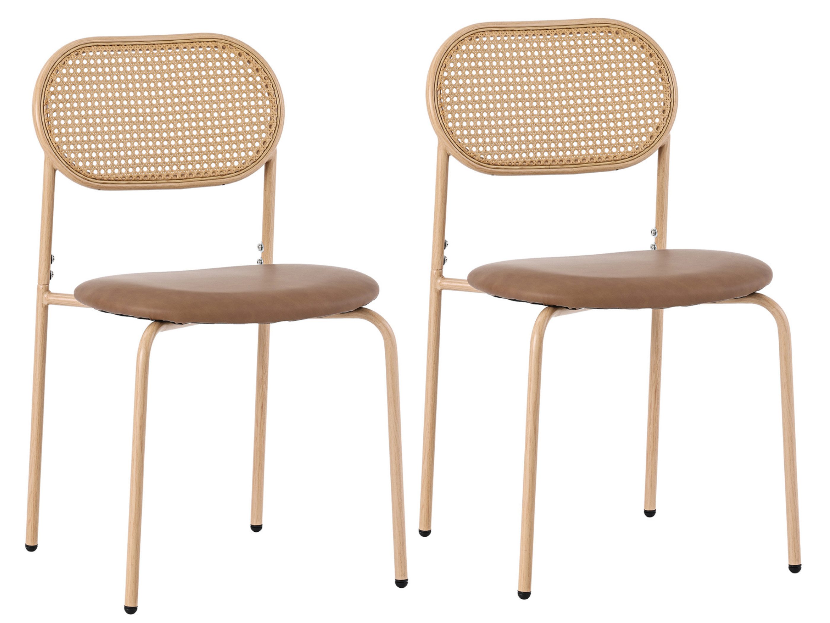 SeedWave Esszimmerstuhl Rattan Freizeitstuhl, Set aus günstig online kaufen