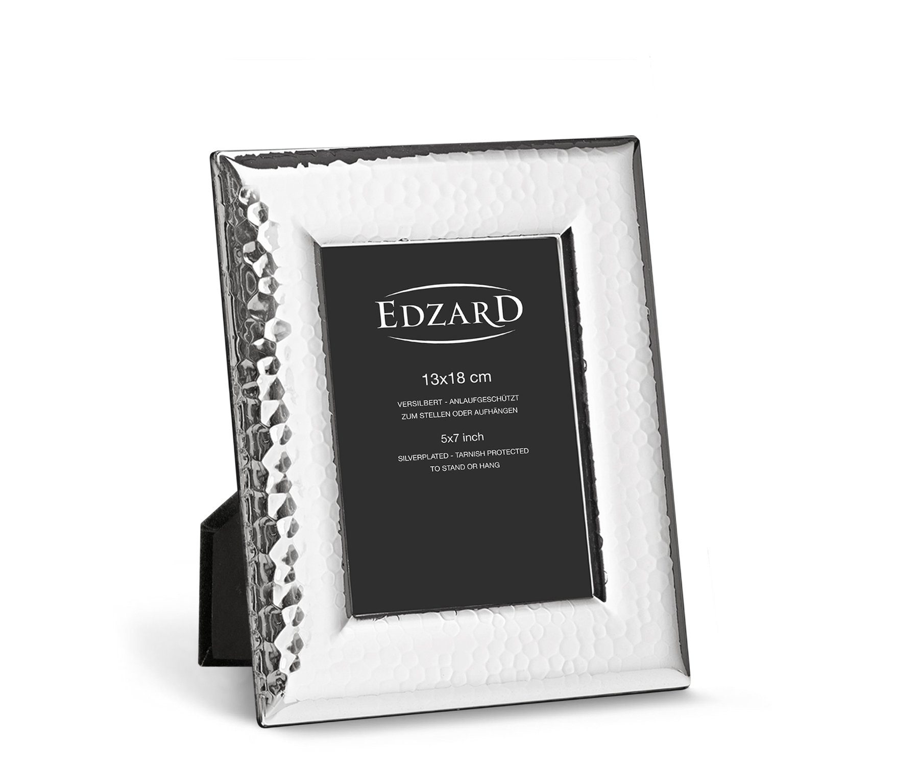 EDZARD Bilderrahmen Positano, versilbert und anlaufgeschützt, für 13x18 cm Foto