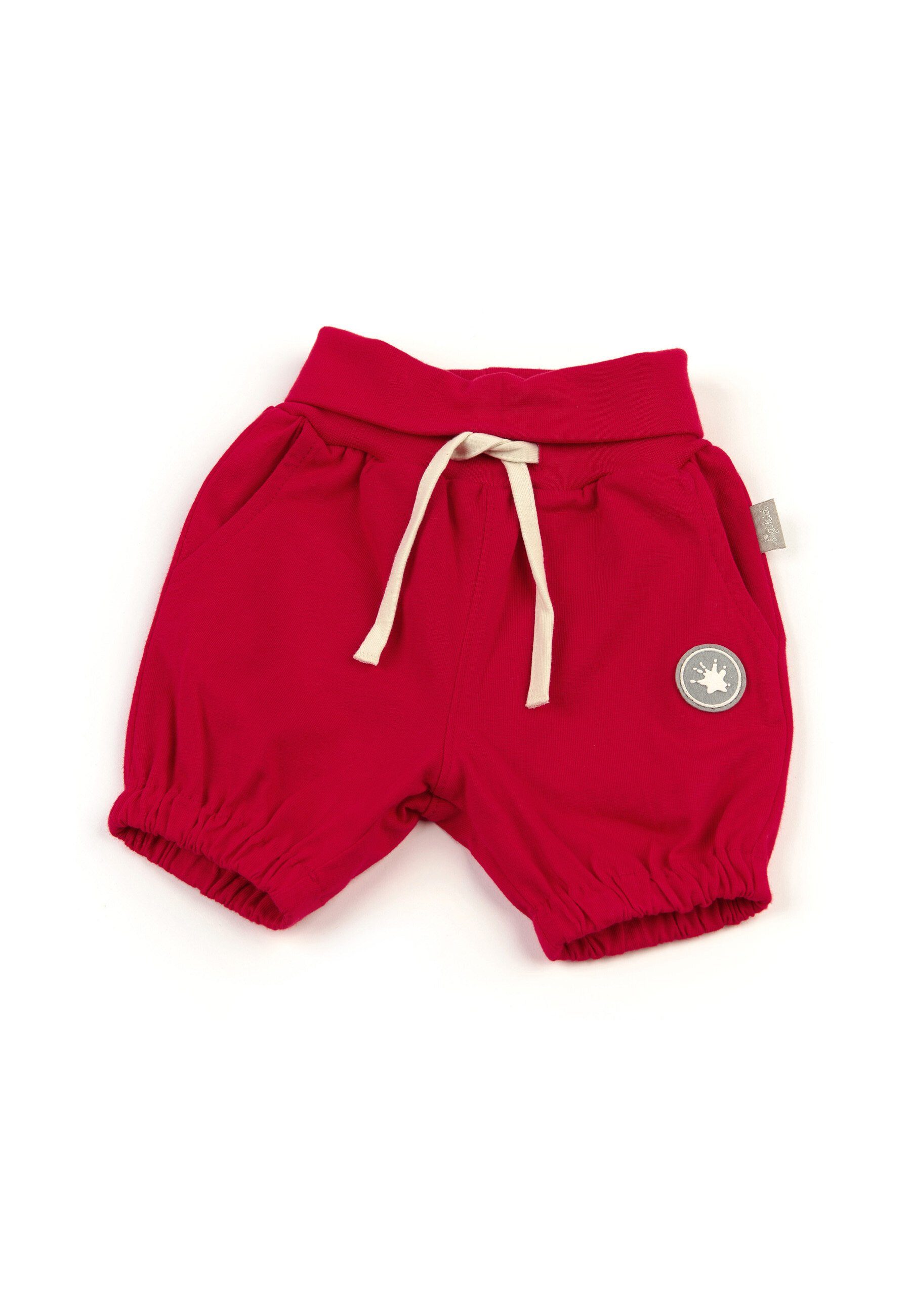 Sigikid Bermudas Bio-Baumwolle Hose (1-tlg) Mädchen Baby Jersey-Shorts