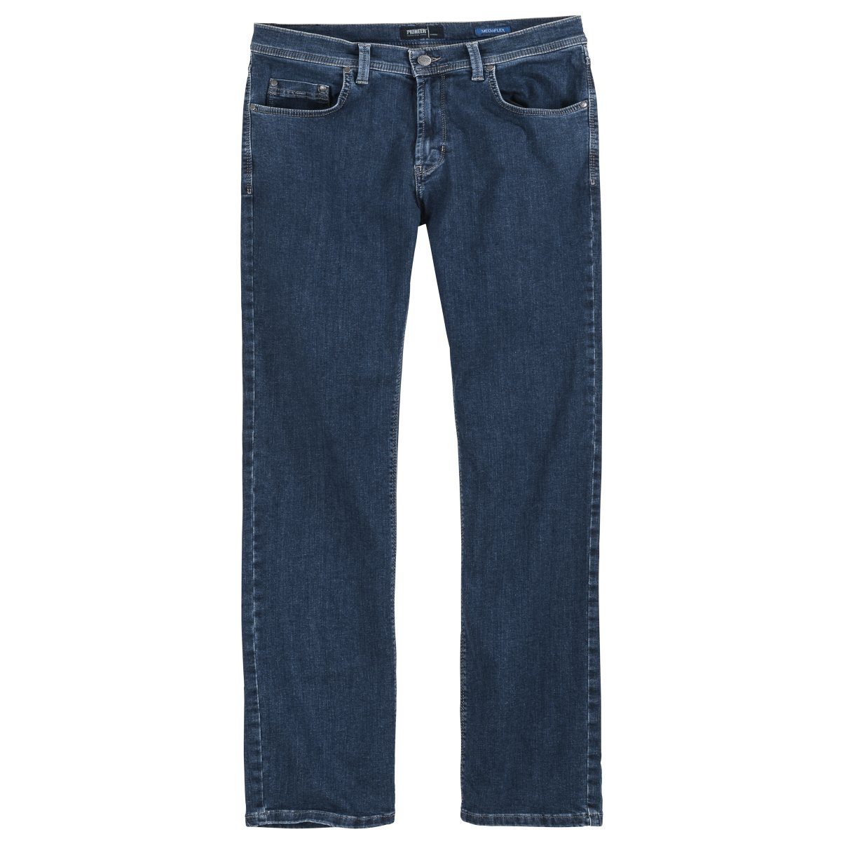blue Megaflex Stretch-Jeans stone Pionier Stretch-Jeans Übergrößen Rando Pioneer