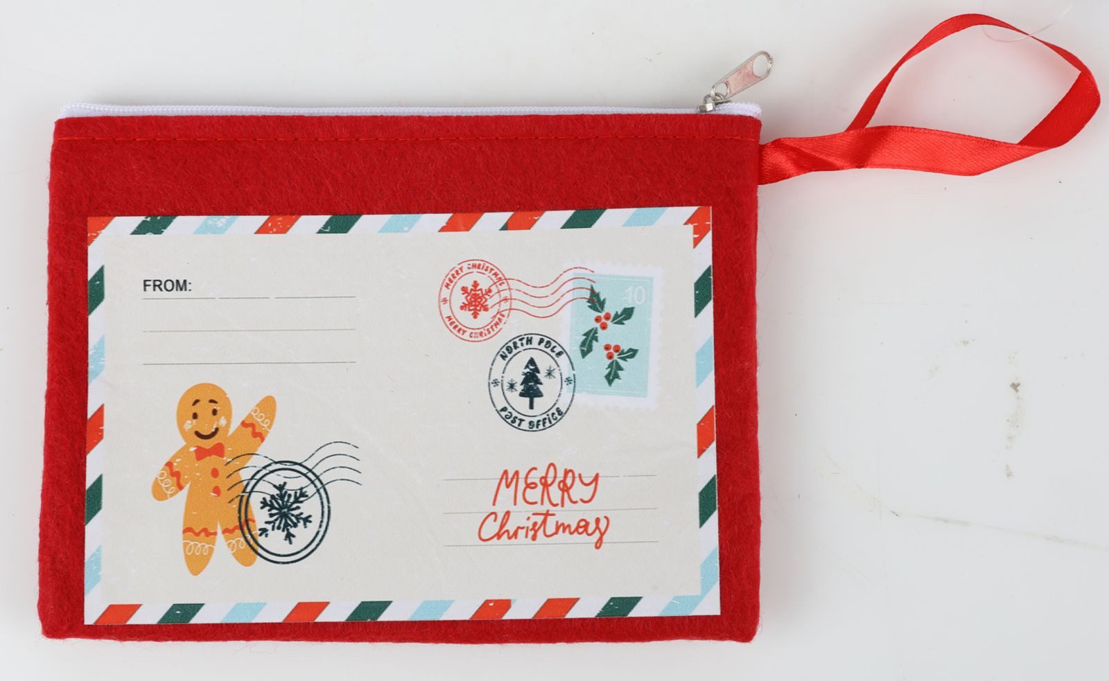 BURI Geschenkpapier Filz Geschenktasche Briefumschlag Weihnachtsgeschenk Geschenktasche